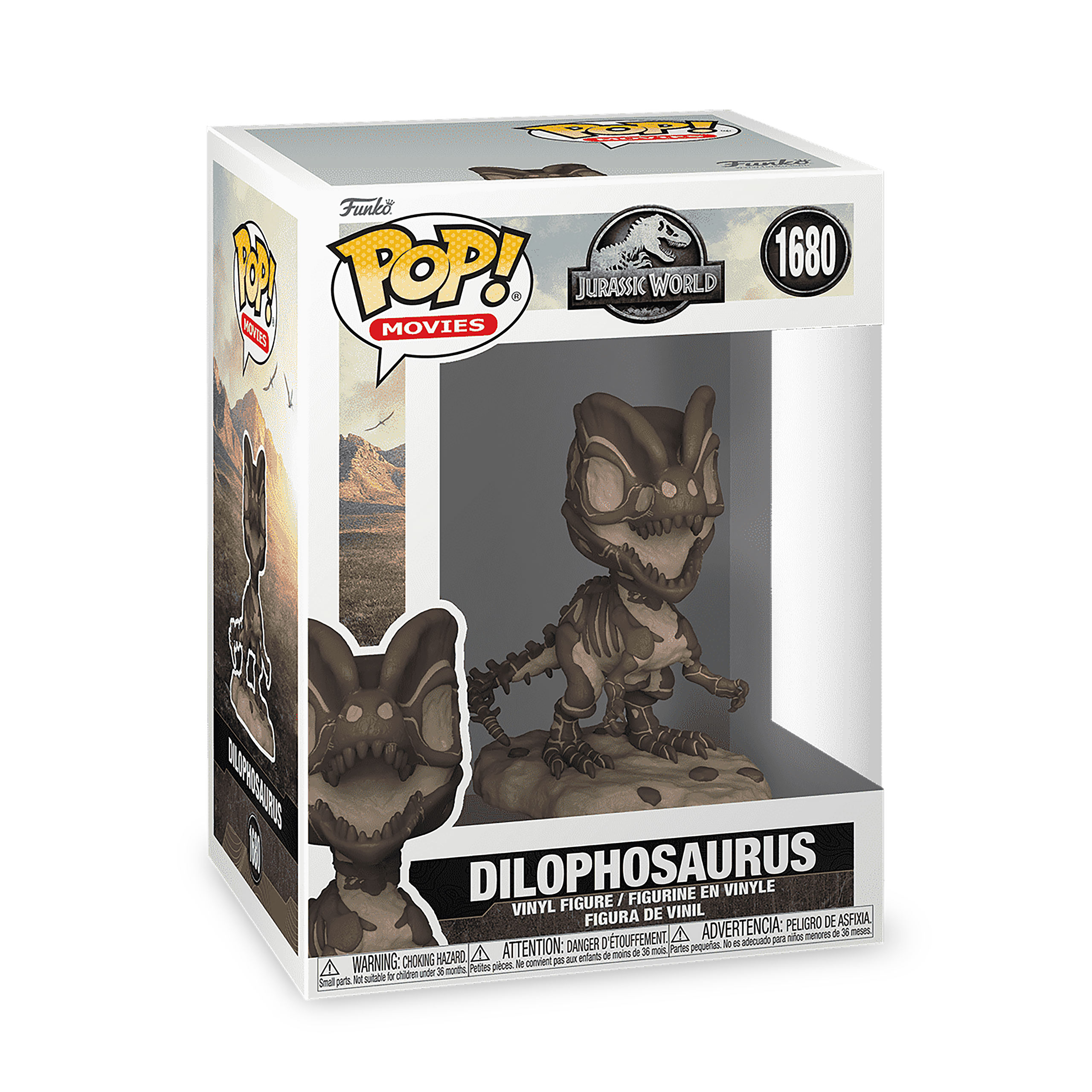 Jurassic World - Fossil Dilophosaurus Funko Pop Figure