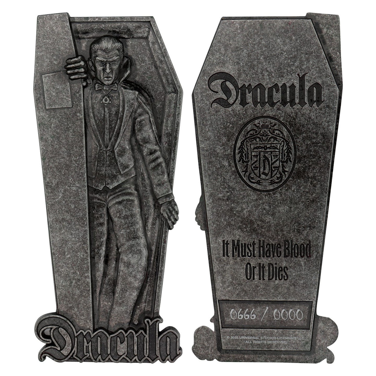 Universal Monsters Metallbarren Dracula Limited Edition