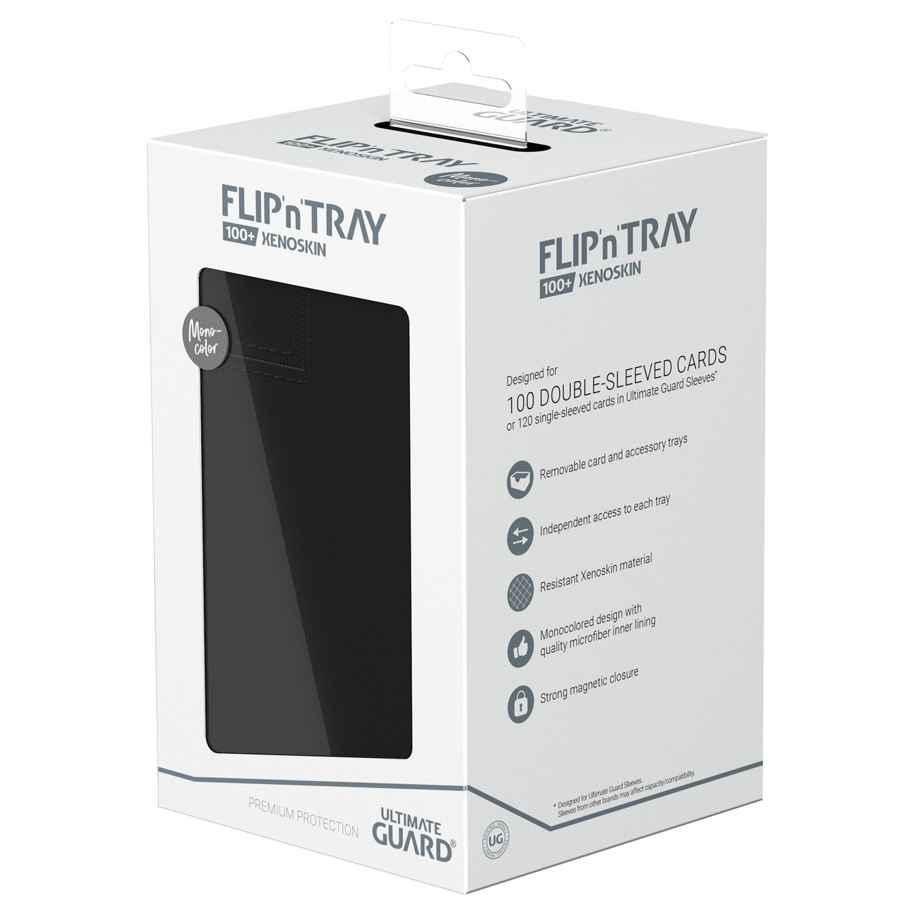Ultimate Guard Flip'n'Tray 100+ Xenoskin - Czarny