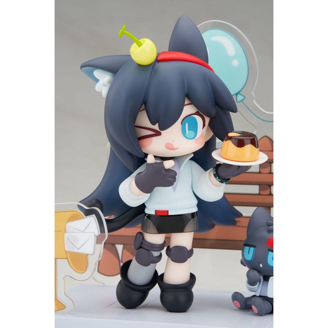 Arknights PVC Statue Dessert Time Series Q-figure Blaze 11 cm
