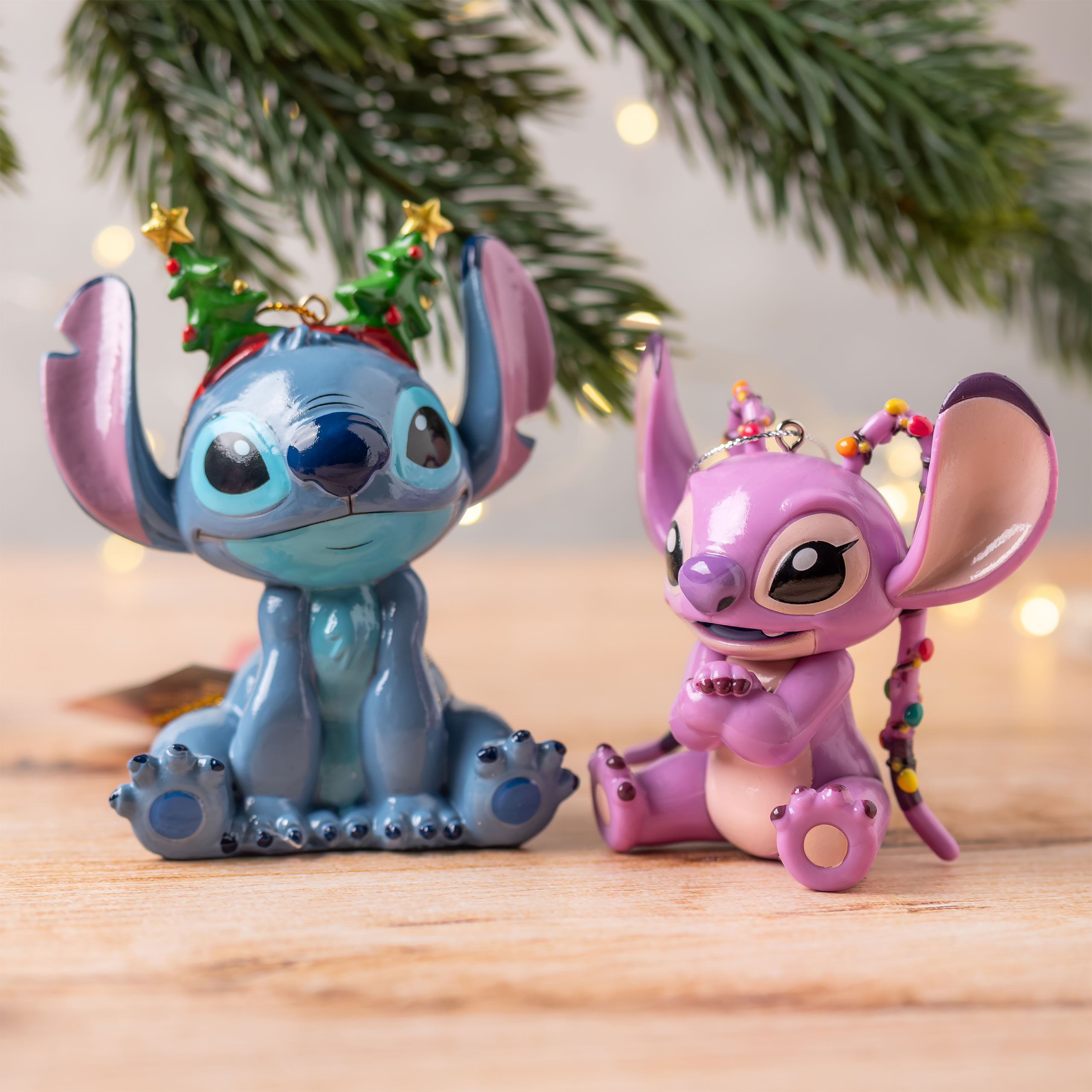 Angel kerstboomornament - Lilo & Stitch