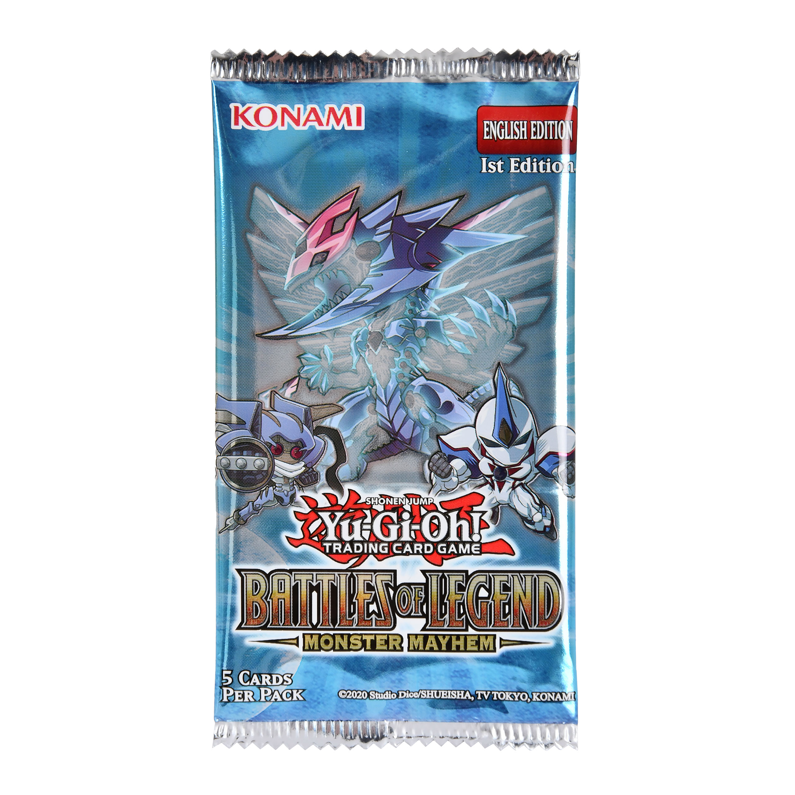 Yu-Gi-Oh! - Battles of Legend: Monster Mayhem Sammelkarten Booster englische Version