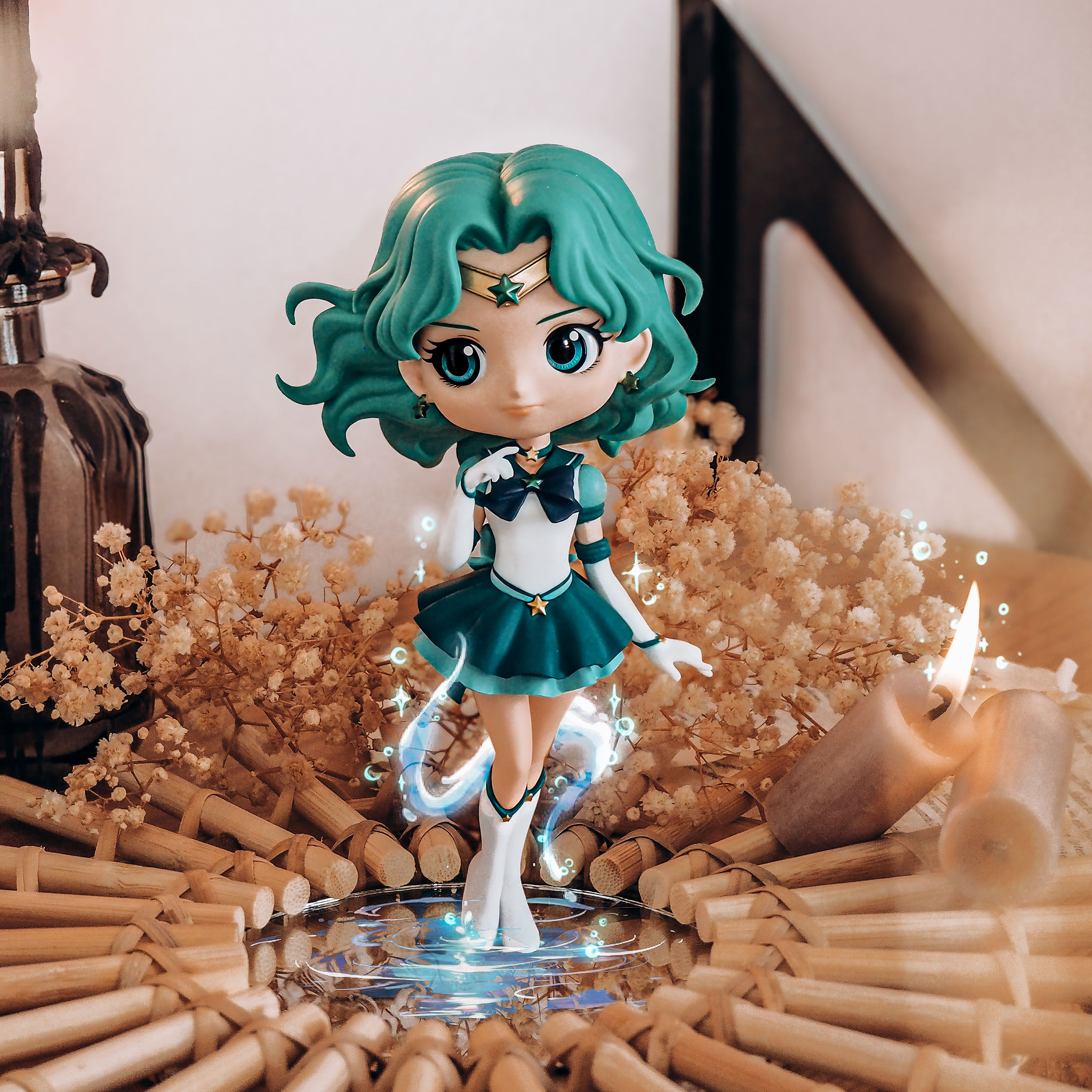 Sailor Moon Cosmos - Figura Q Posket de Sailor Neptuno Versión B