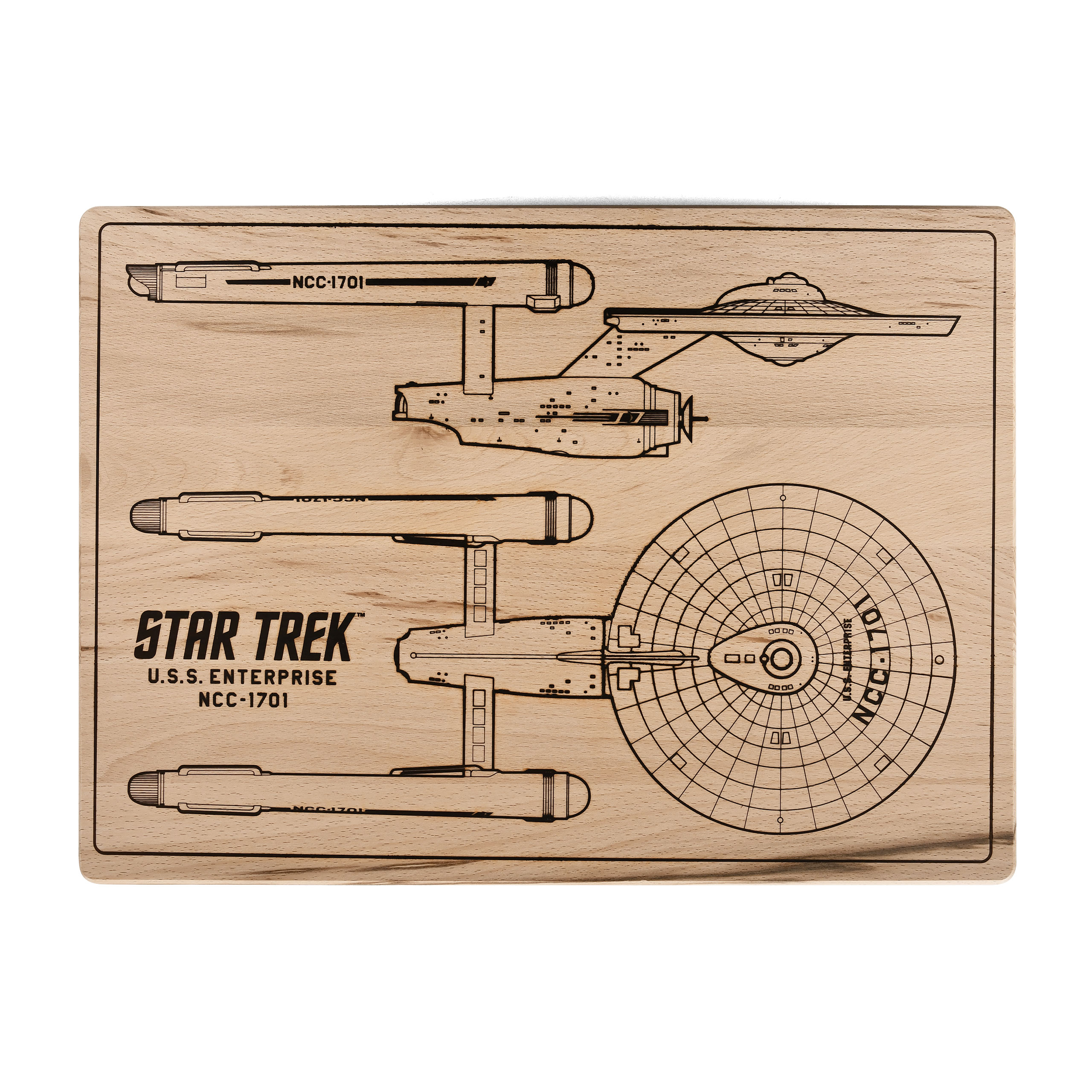 Star Trek - Planche à découper U.S.S. Enterprise