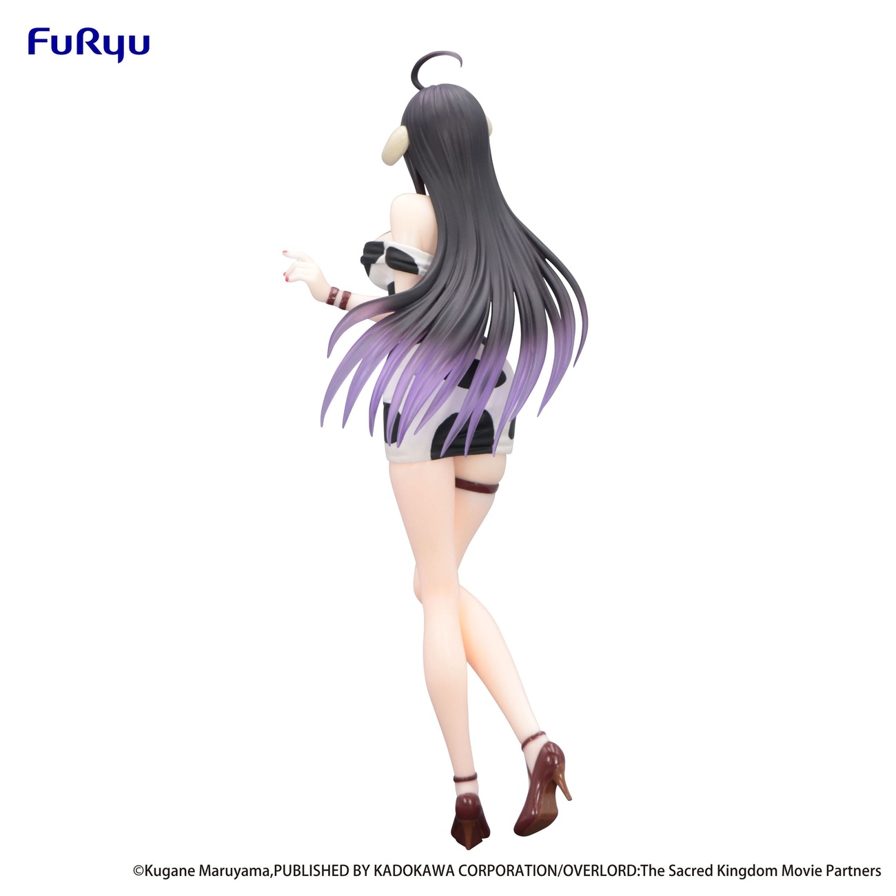 Overlord Trio-Try-iT Statua in PVC Albedo Mini Dress Fantasia Mucca Ver. 21 cm