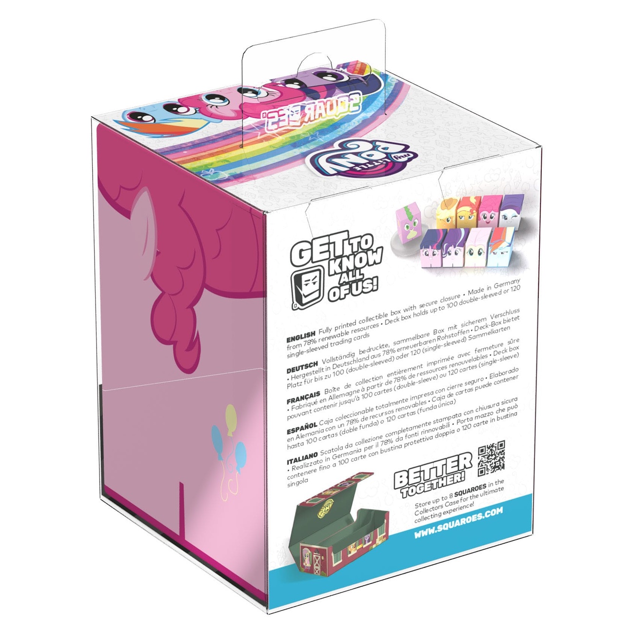 Squaroes Squaroe My Little Pony "Friendship is Magic" MLP006 - Pinkamena Pie