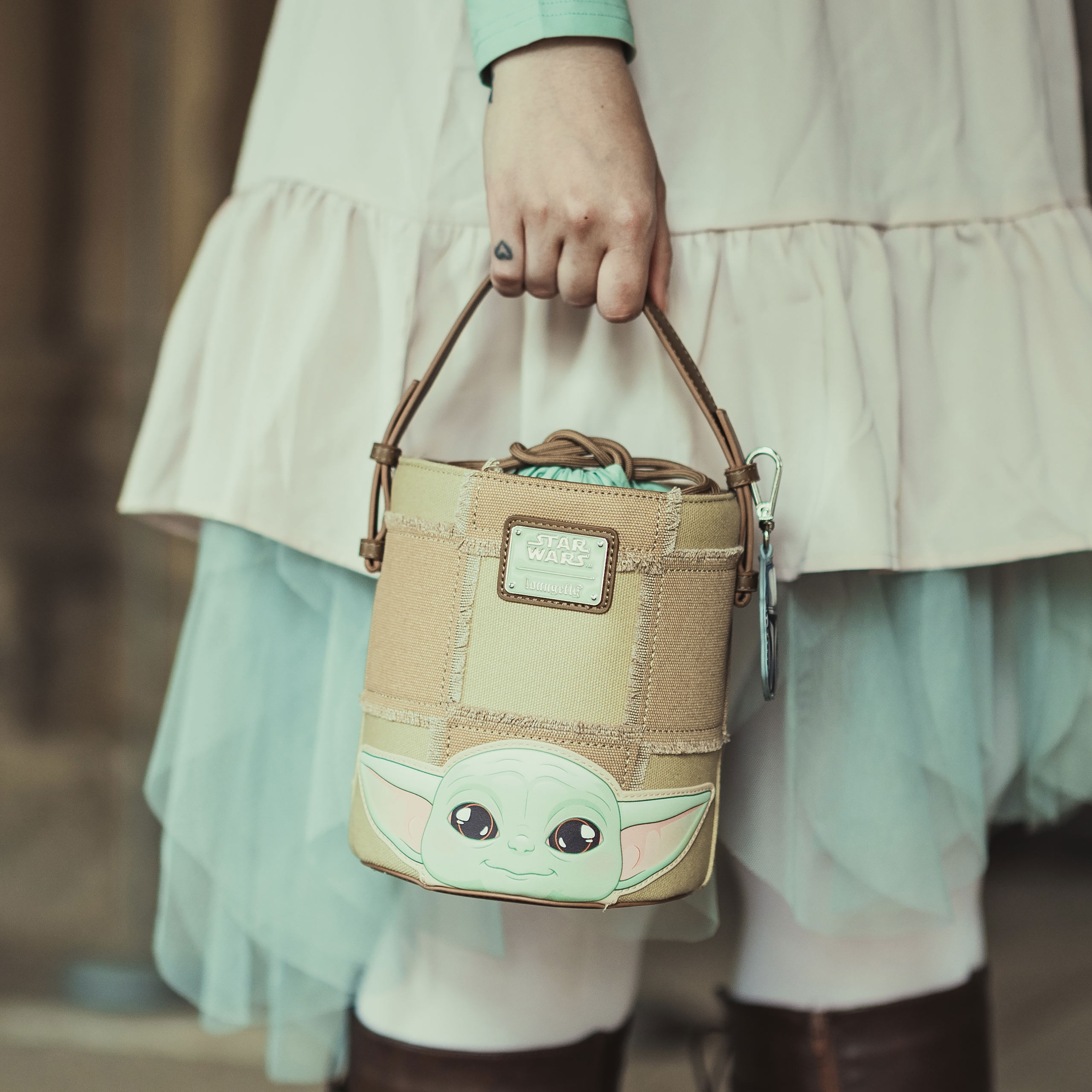 Borsa a tracolla Grogu e Anzellan - Star Wars The Mandalorian