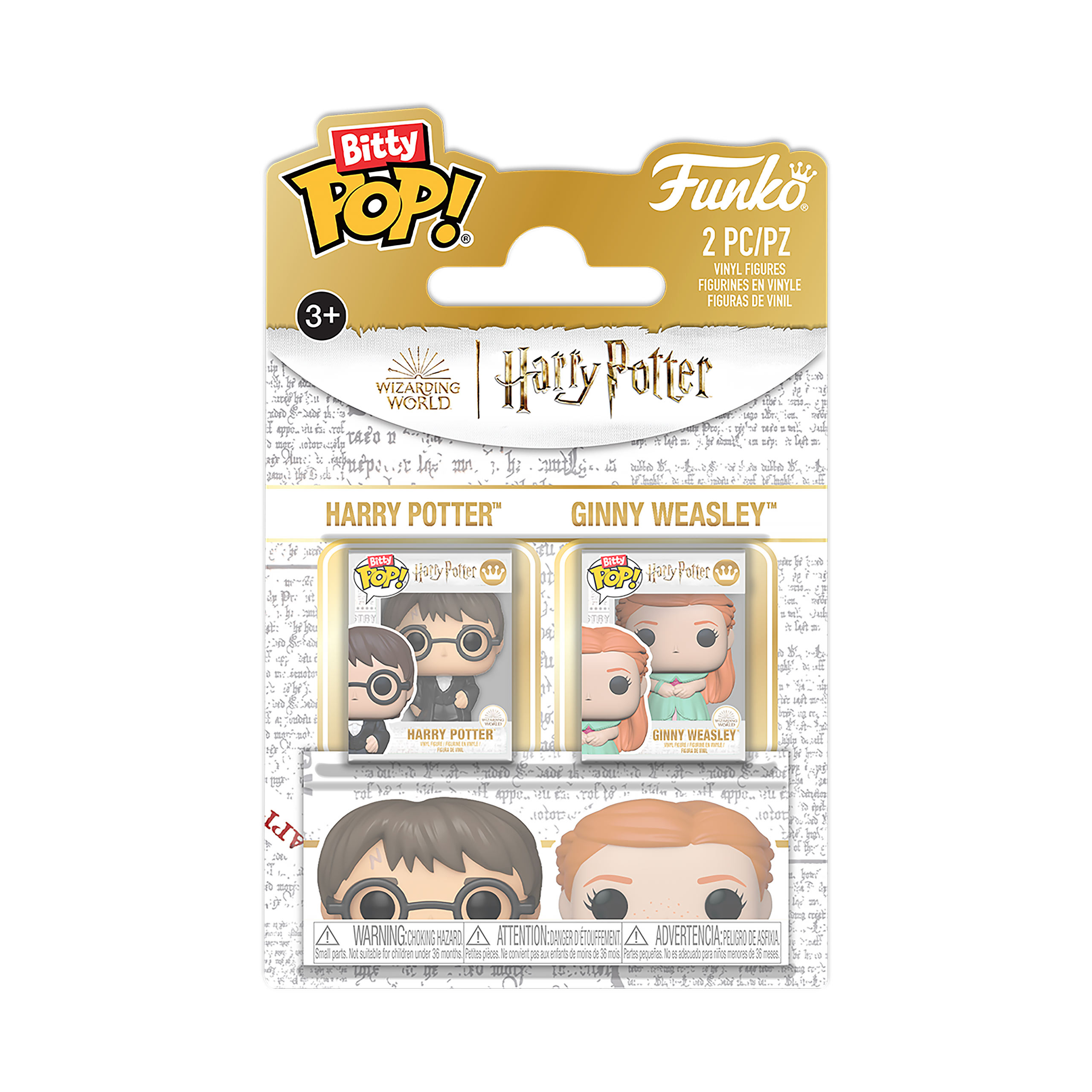 Harry Potter - Harry et Ginny Funko Bitty Pop set de 2 figurines