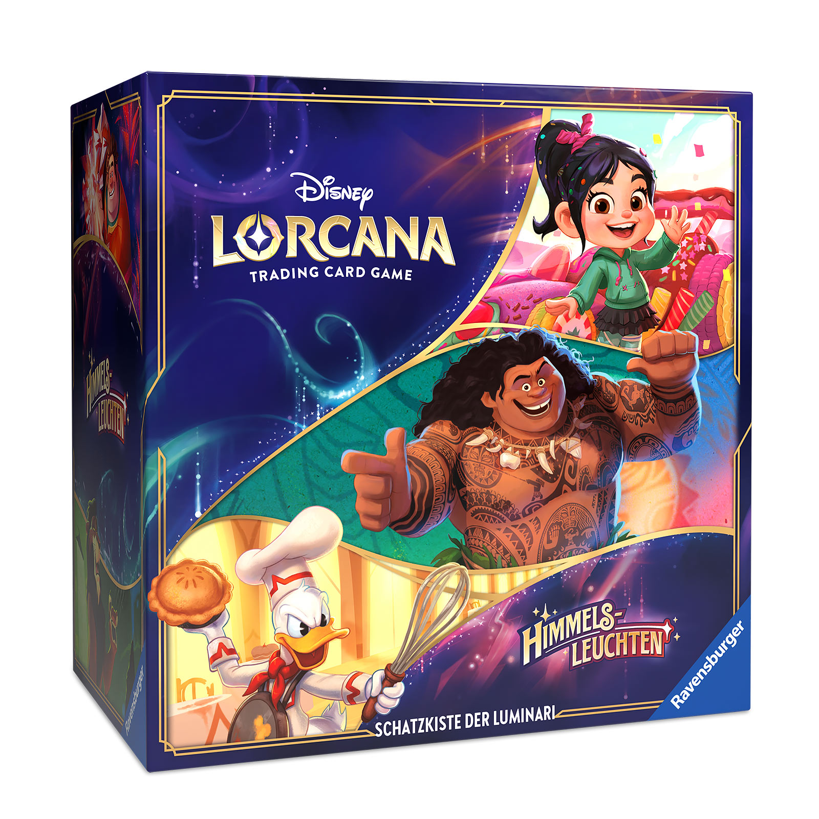 Disney Lorcana Cofanetto del Tesoro dei Luminari - Gioco di Carte Collezionabili Luci del Cielo