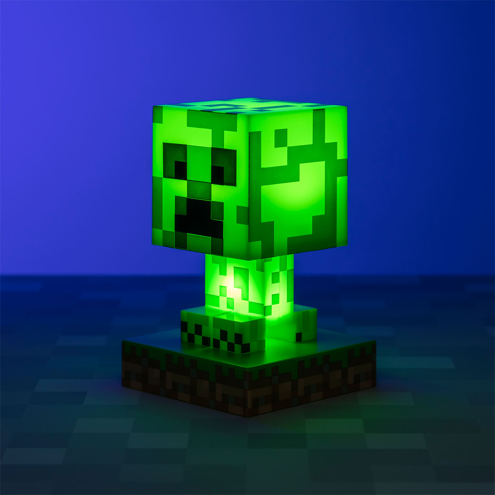 Minecraft - Creeper Icons Lampe de Table 3D