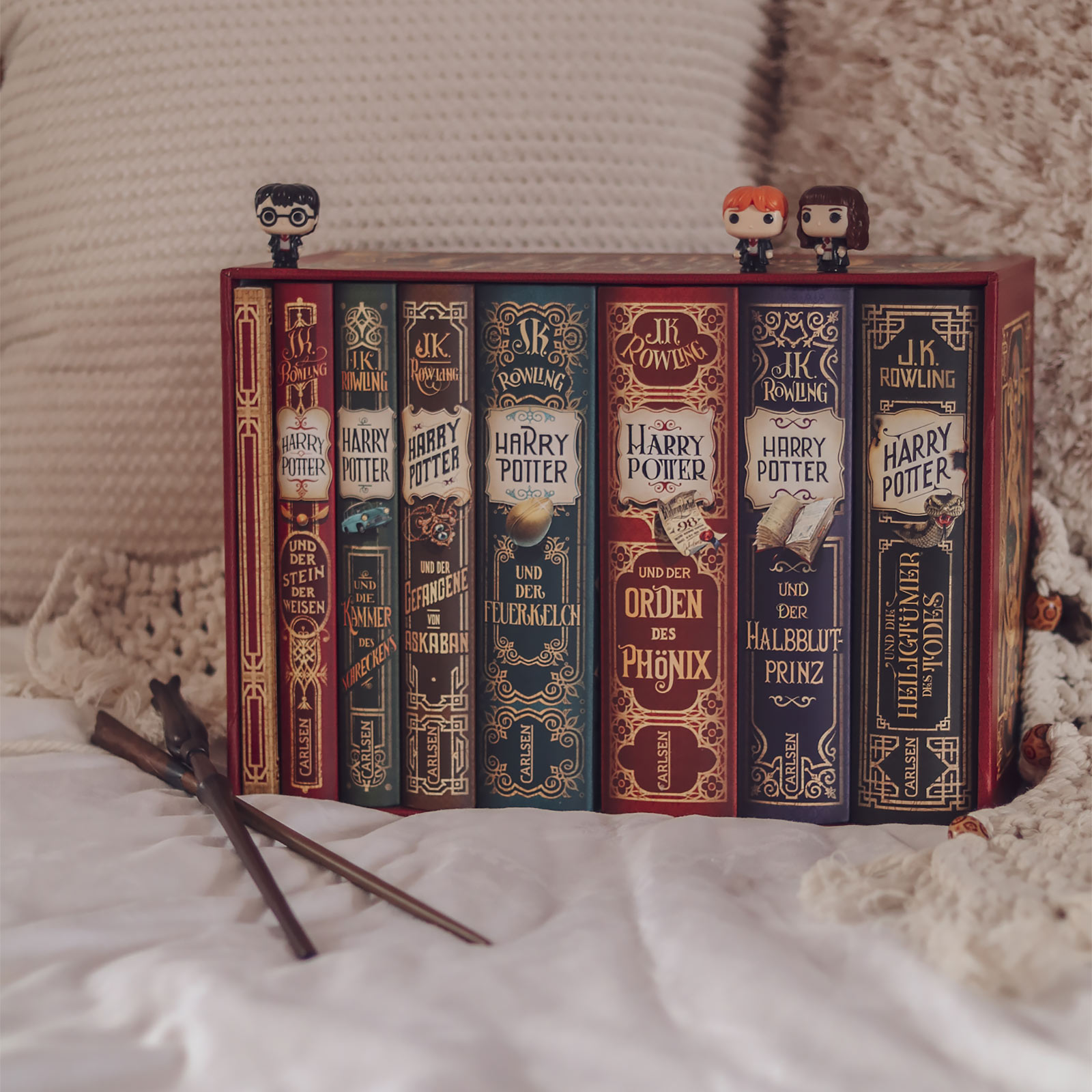 Harry Potter - Band 1-7 im Schuber mit exklusivem Extra