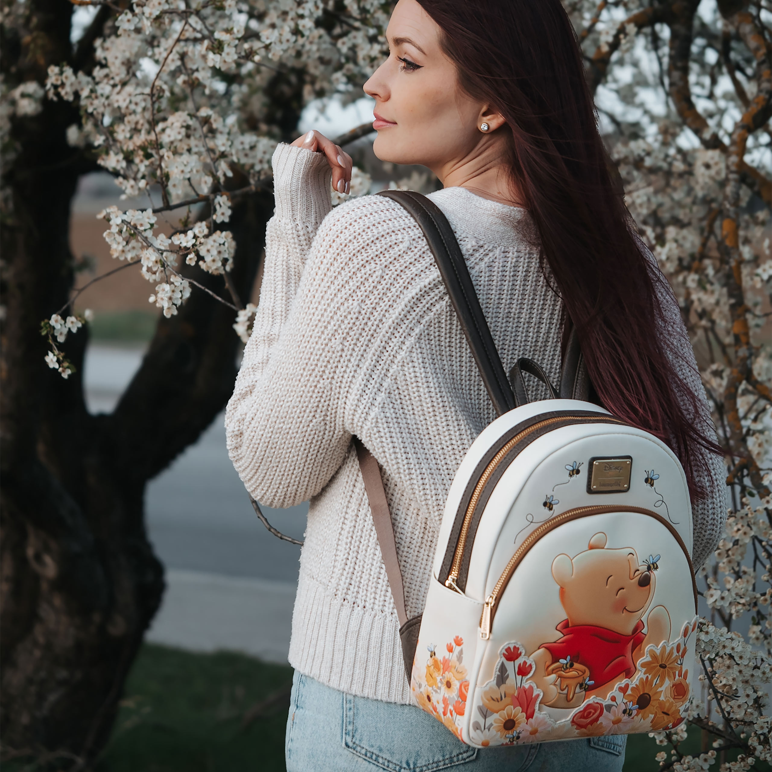Winnie Puuh - Floral Rucksack