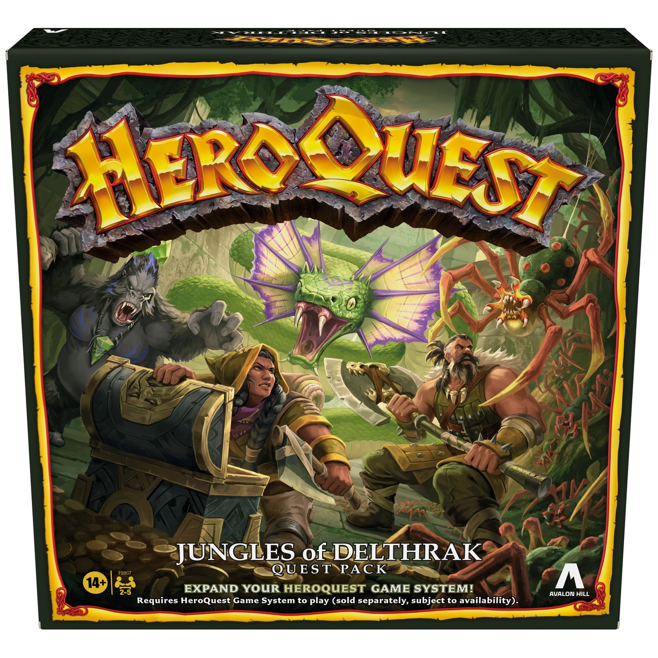 HeroQuest Board Game Expansion Jungles of Delthrak Adventure Pack *English Version*