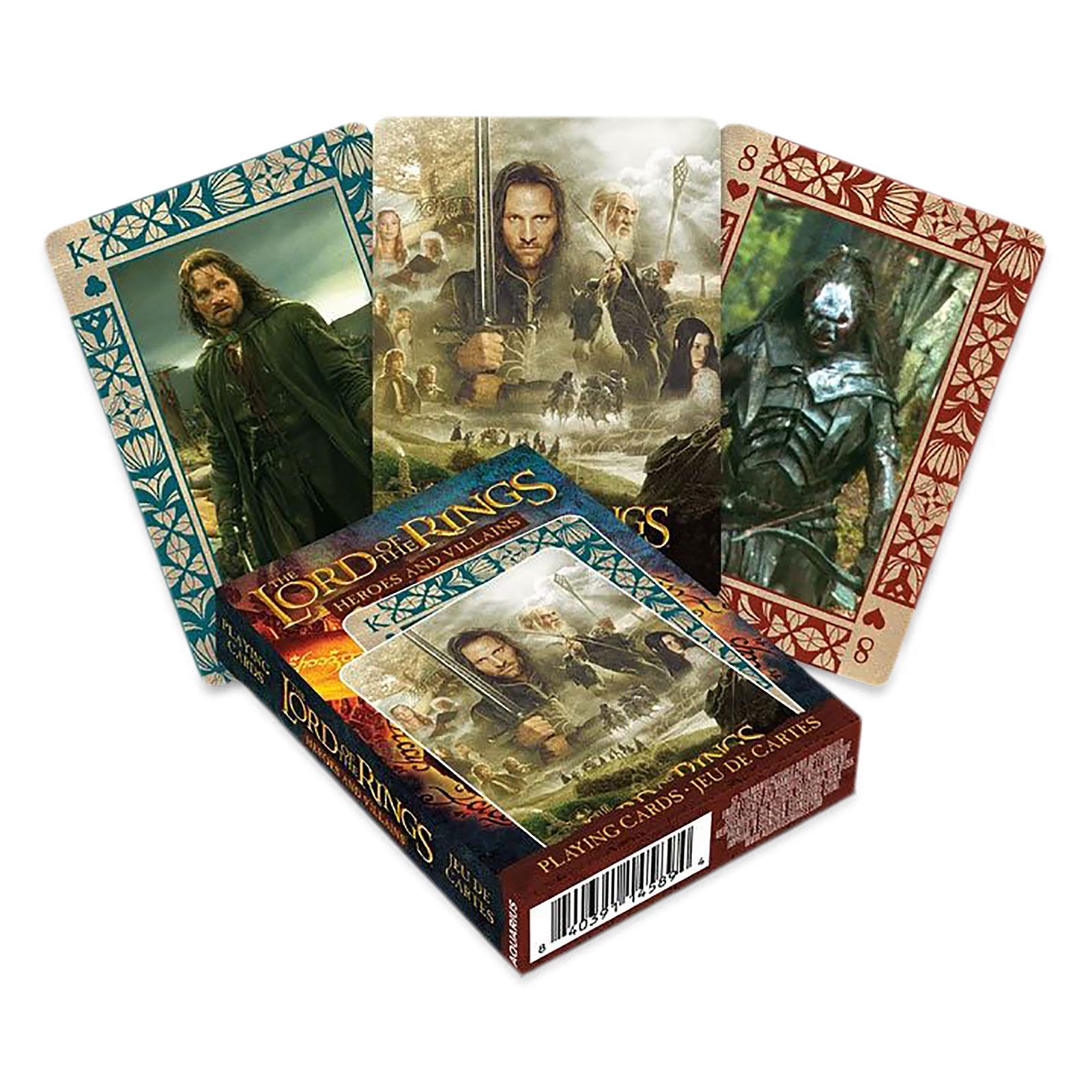 Lord of the Rings - Helden en Schurken Speelkaarten