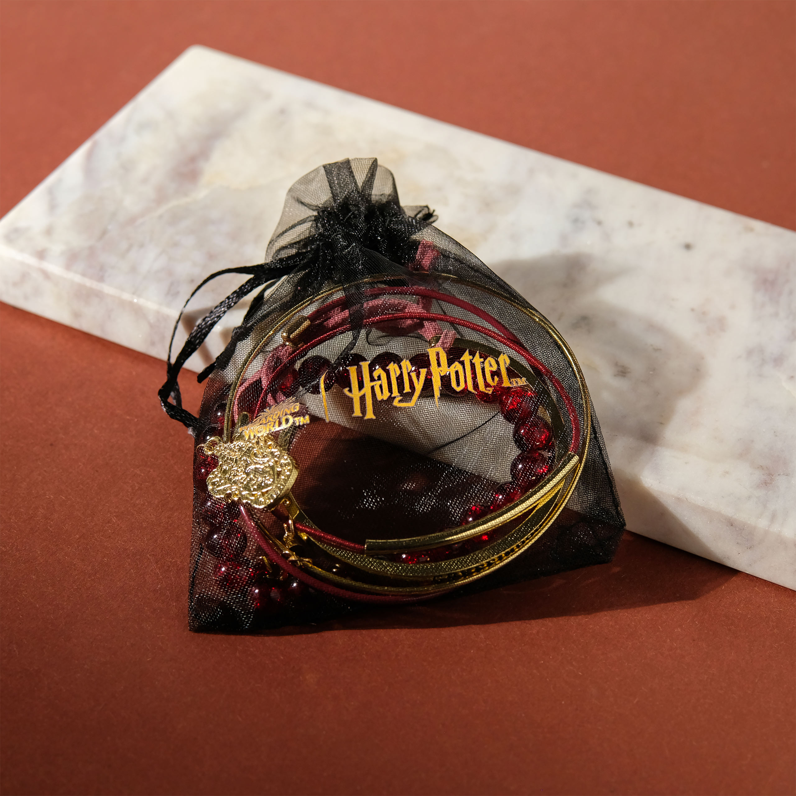 Harry Potter - Ensemble de 5 bracelets Gryffondor