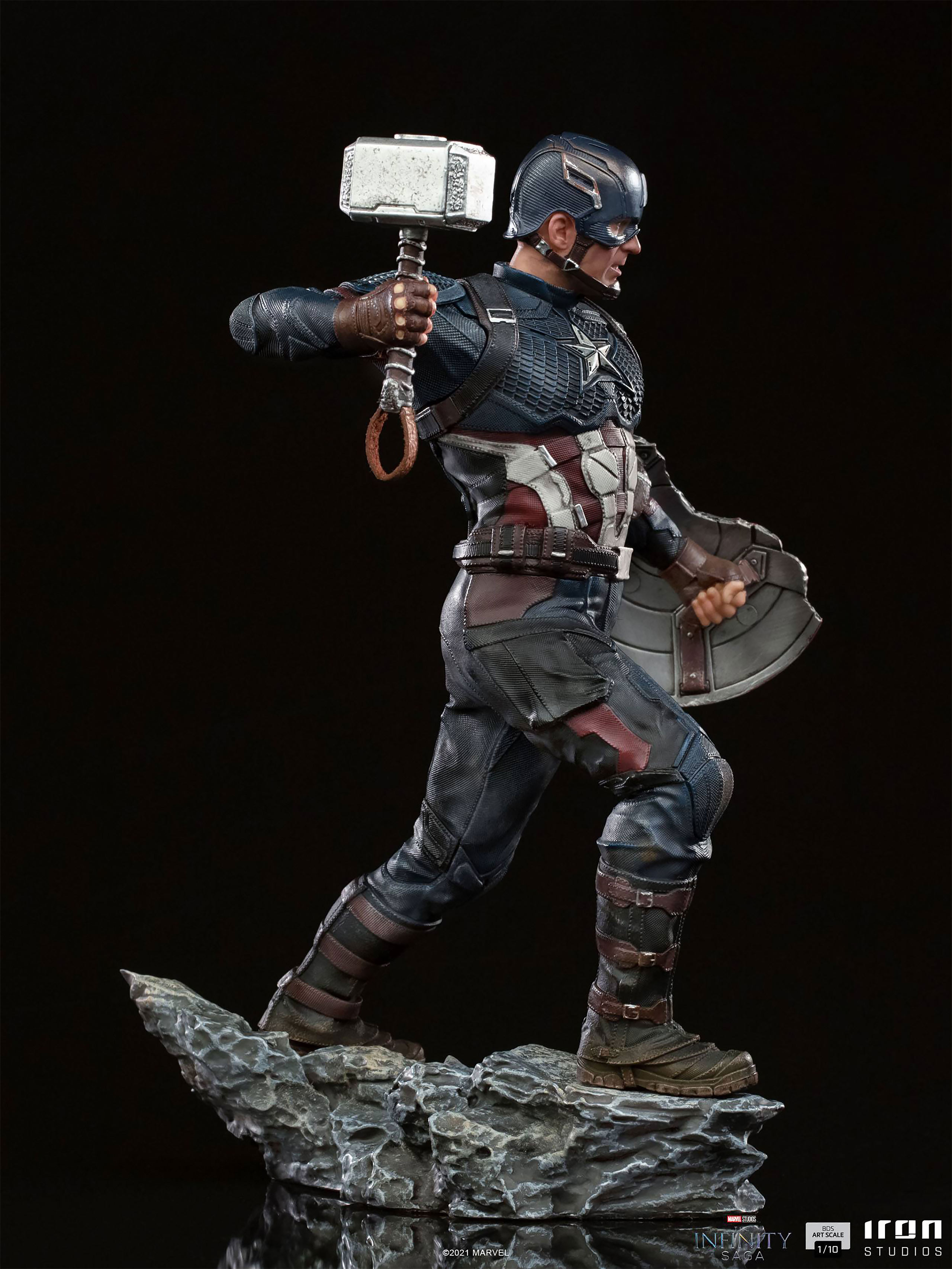 Statue Deluxe Captain America BDS Art Scale