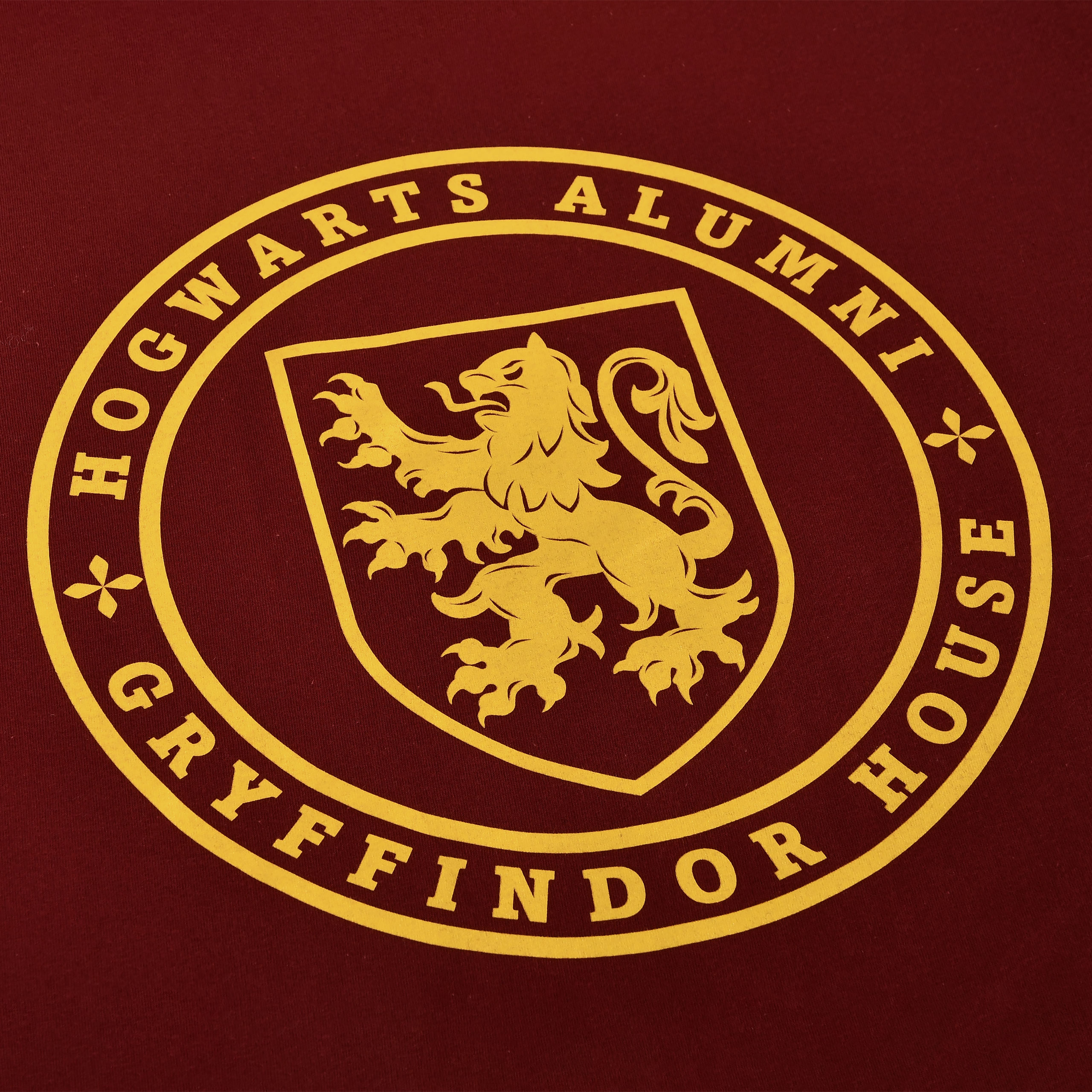 T-shirt rouge Gryffindor Hogwarts Alumni - Harry Potter