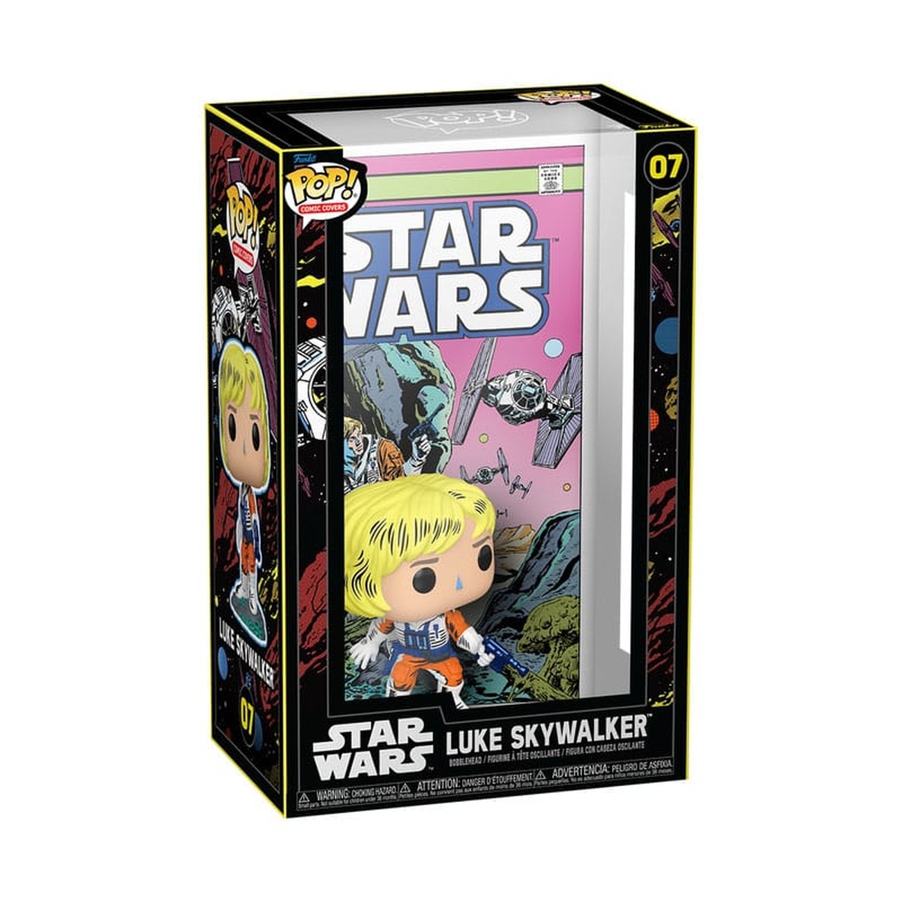 Star Wars POP! Comic Cover figure in vinile Luke Skywalker 9 cm