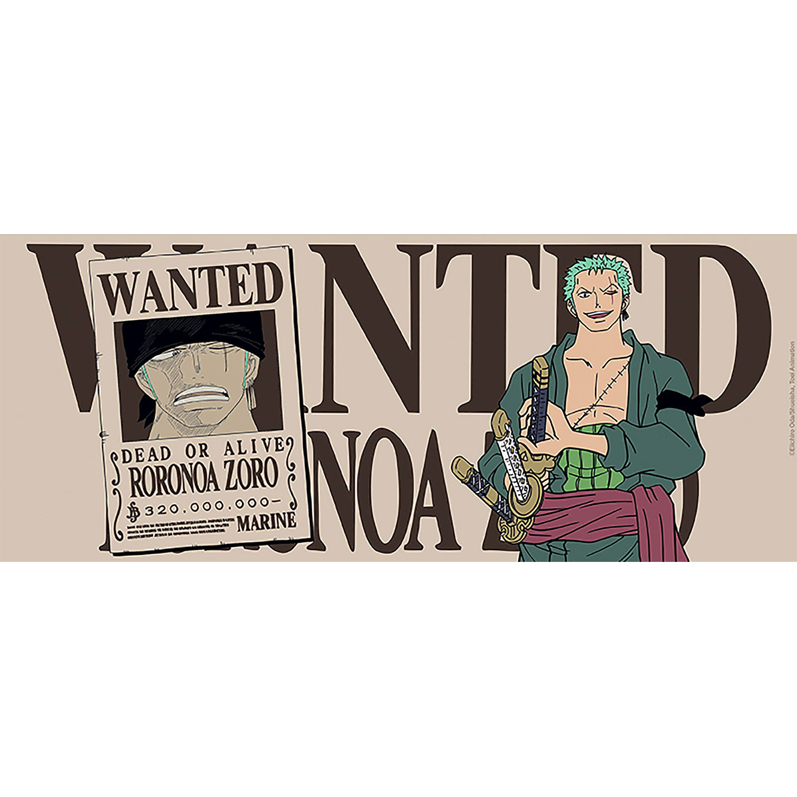 One Piece - Wanted Zoro Mok