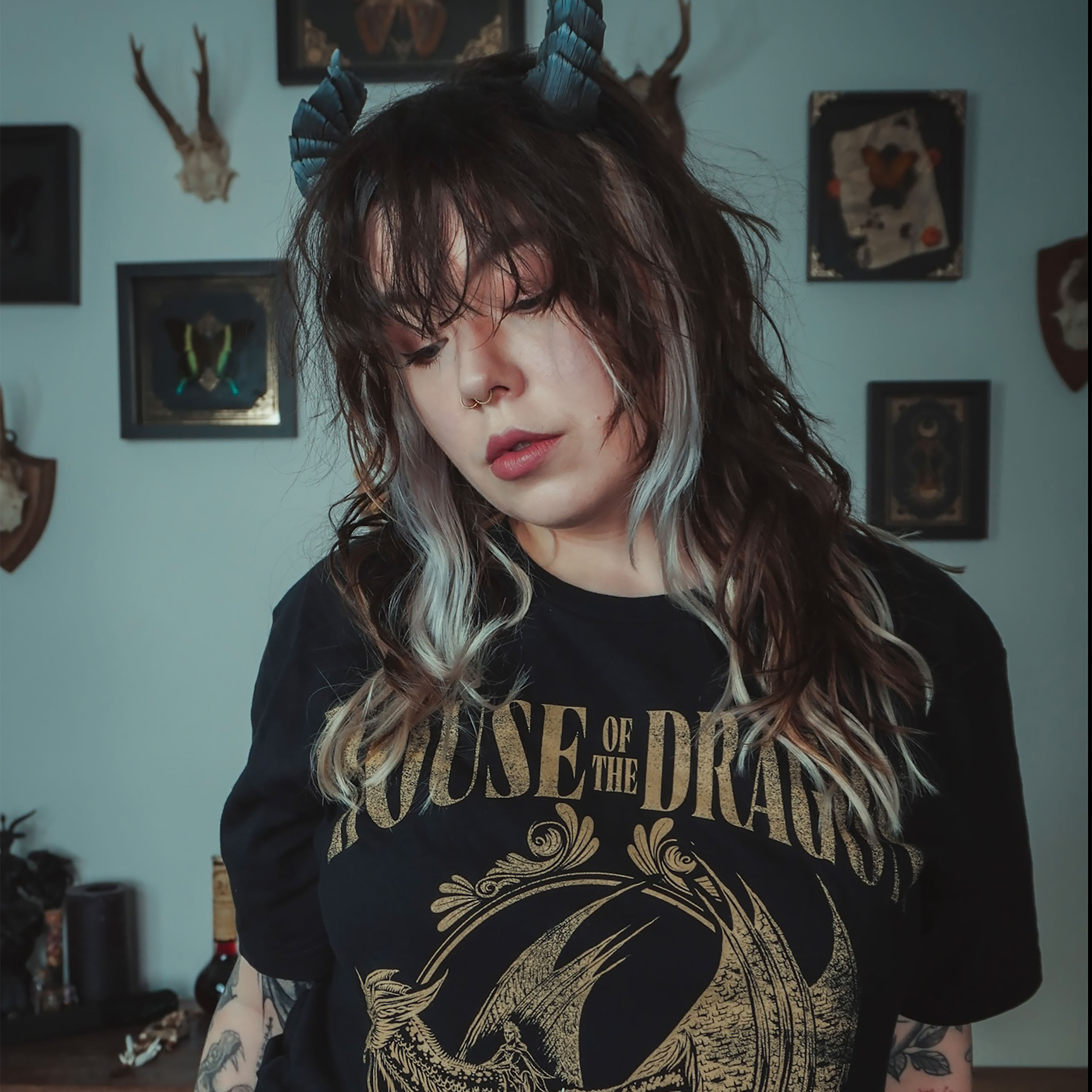 House of the Dragon - T-shirt noir Fire Made Flesh