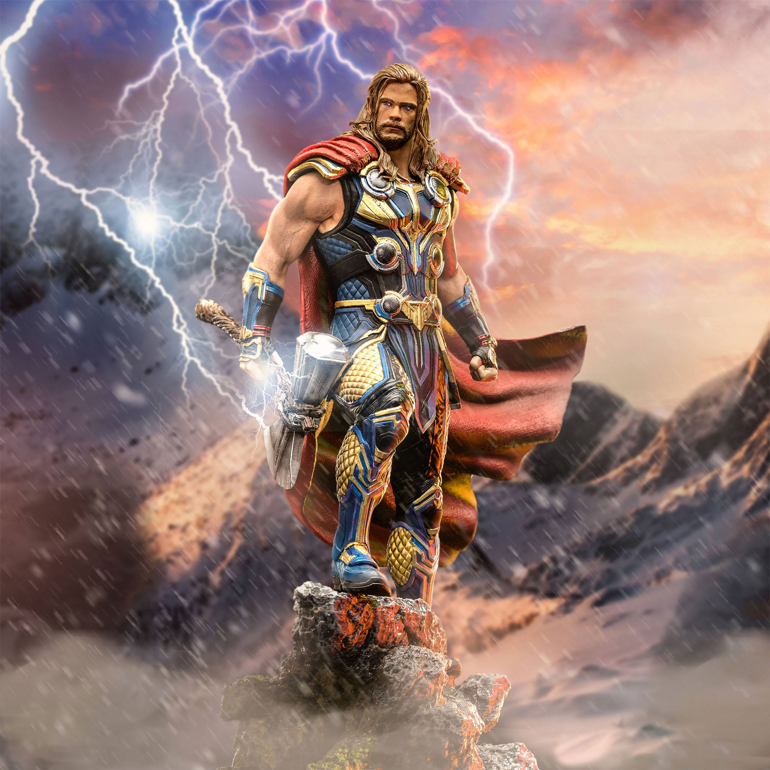 Thor - Love and Thunder - Statue Deluxe BDS Art Scale