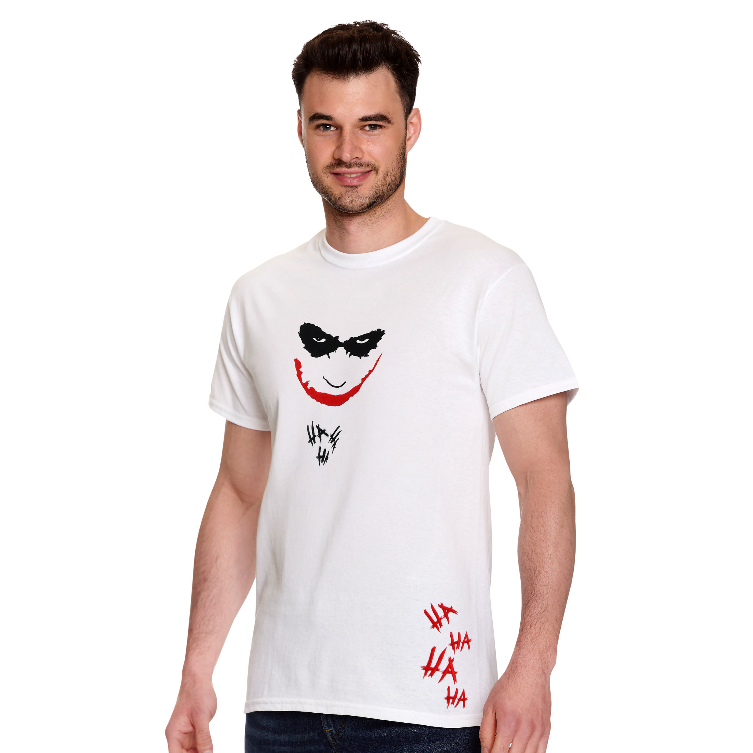 Joker - Hahaha Premium koszulka oversize biała