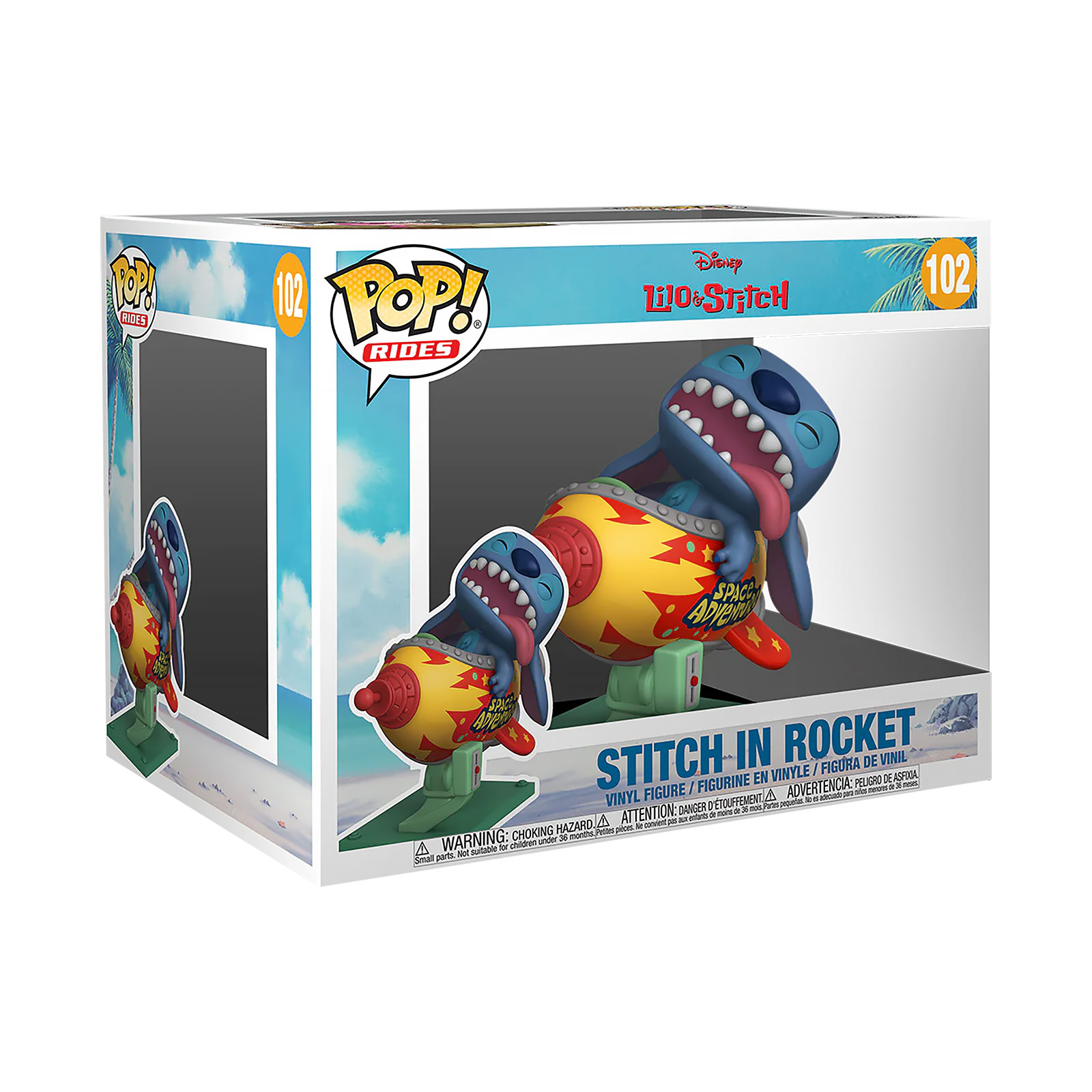 Stitch Rocket Funko Pop Figuur - Lilo & Stitch