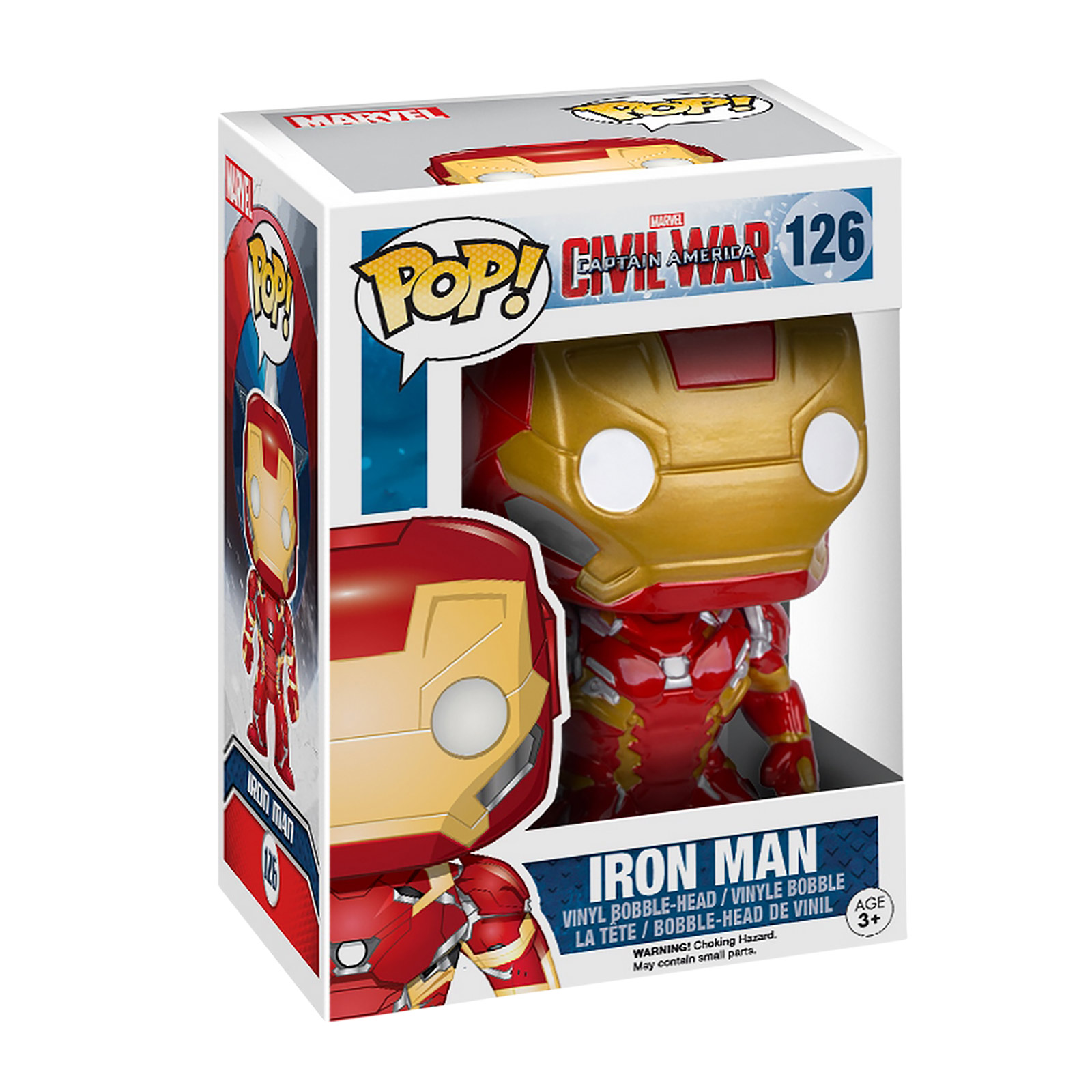 Civil War - Iron Man Funko Pop Wackelkopf-Figur