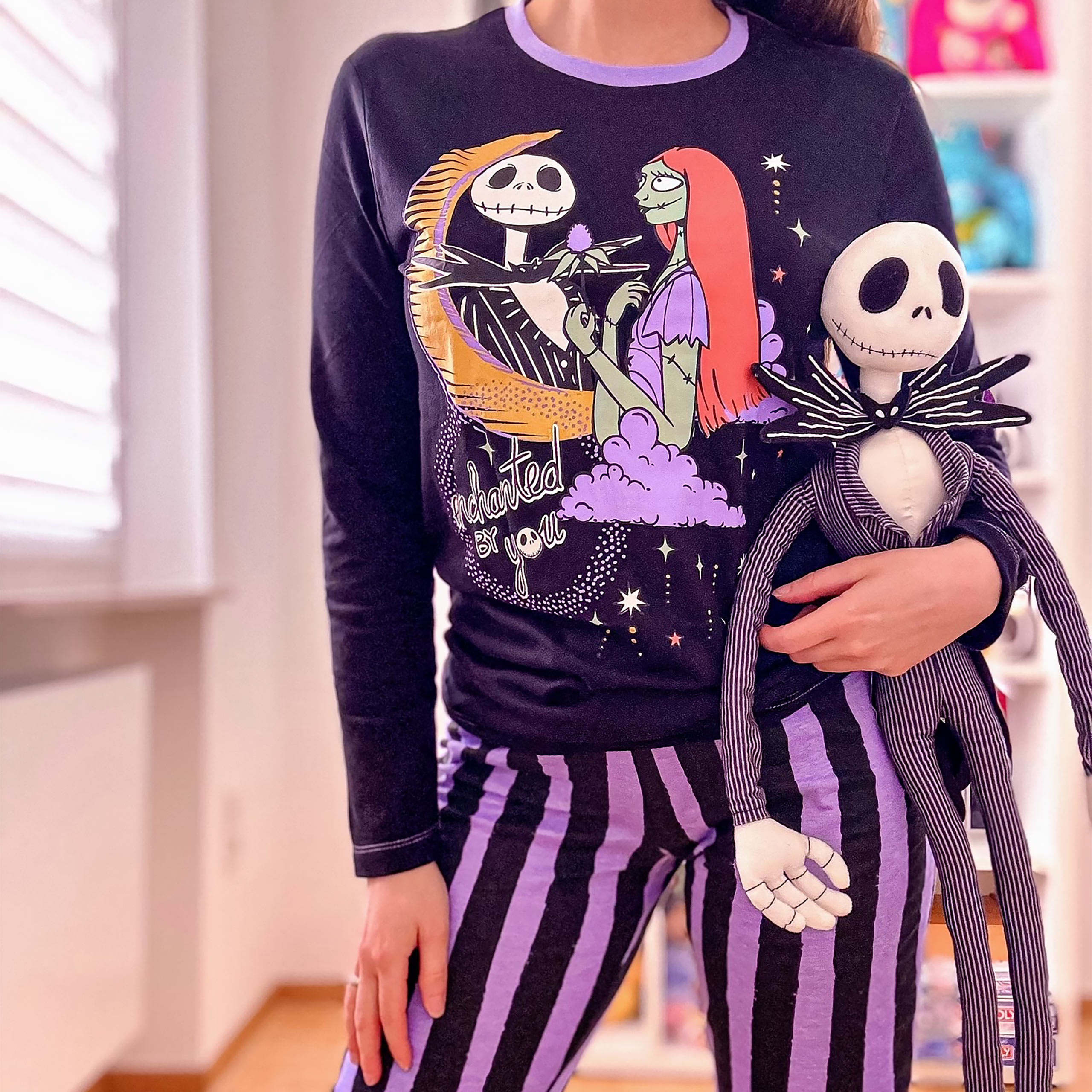 Jack and Sally Pajamas Nightmare Before Christmas