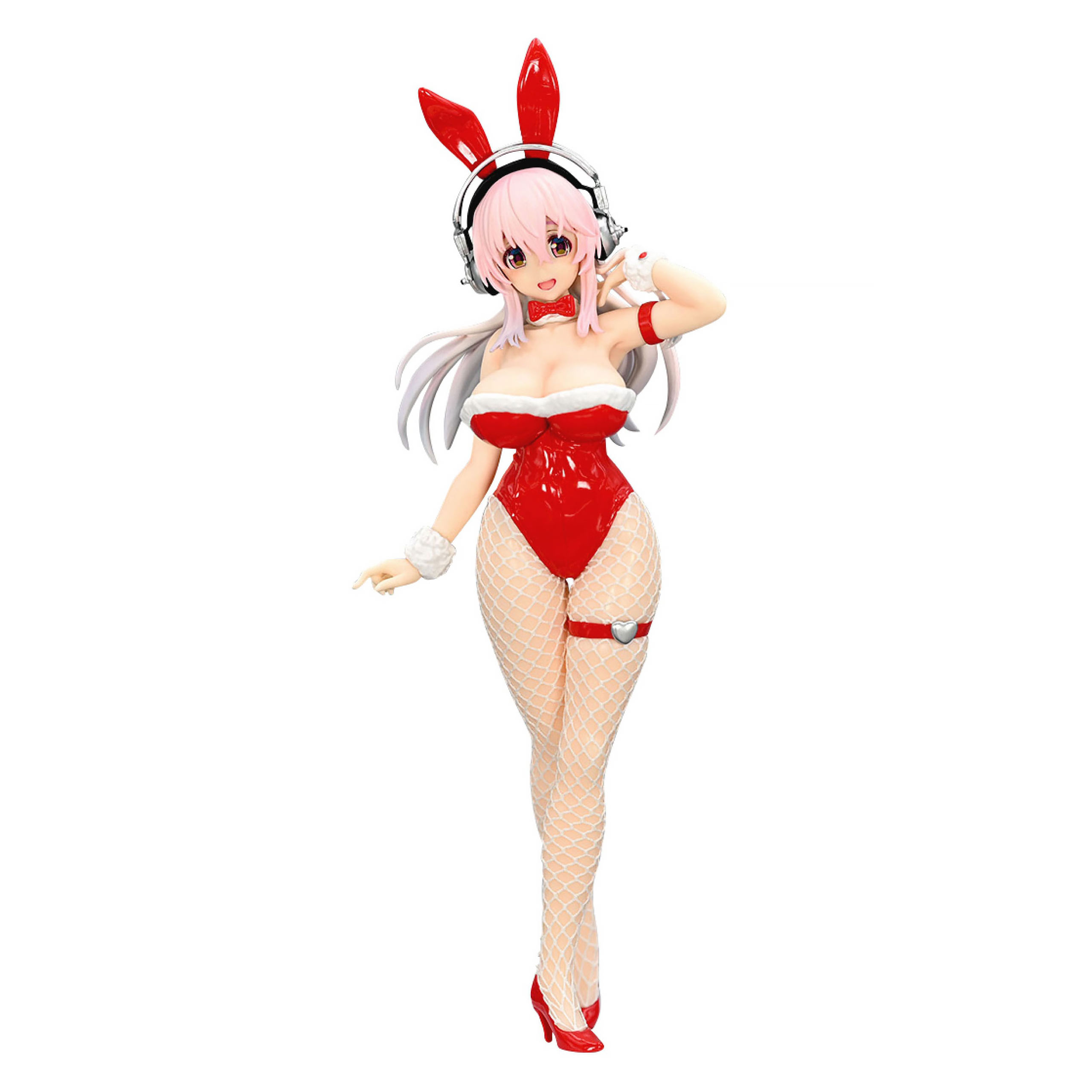 Super Sonico - Figurine BiCute Bunnies Version Couleur Rouge