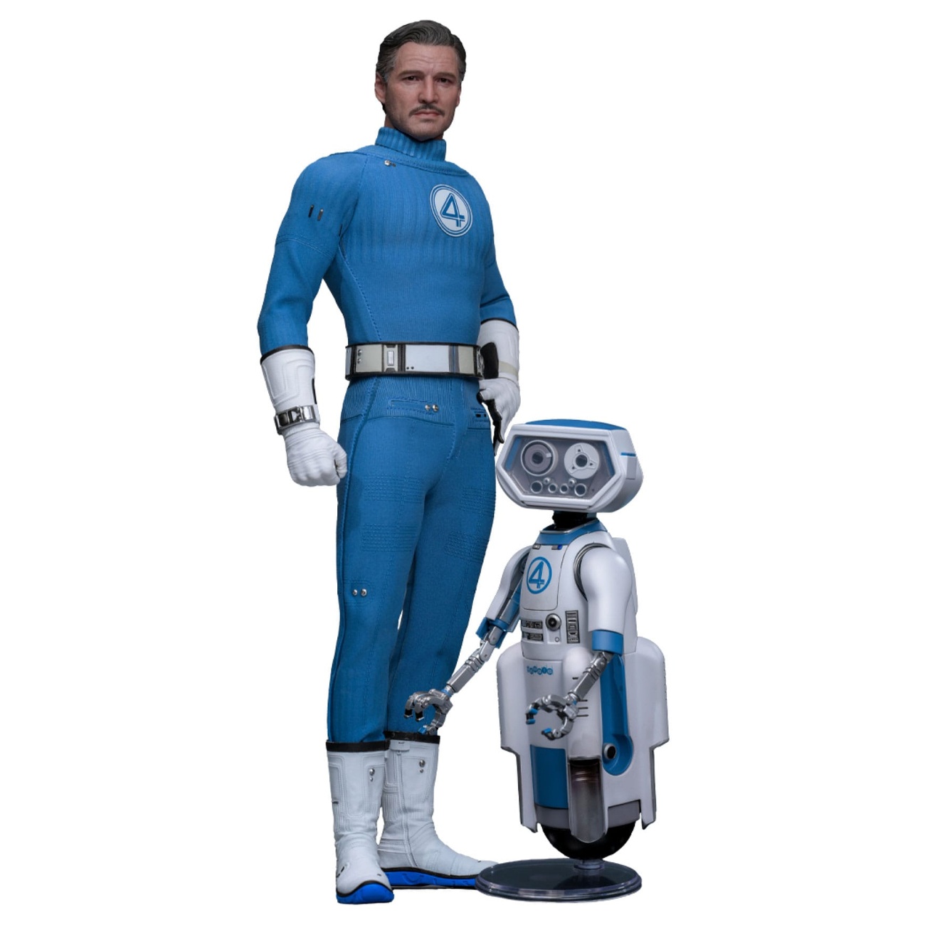 Les Quatre Fantastiques - Mister Fantastic & H.E.R.B.I.E. coffret de figurines d’action Masterpiece 1:6
