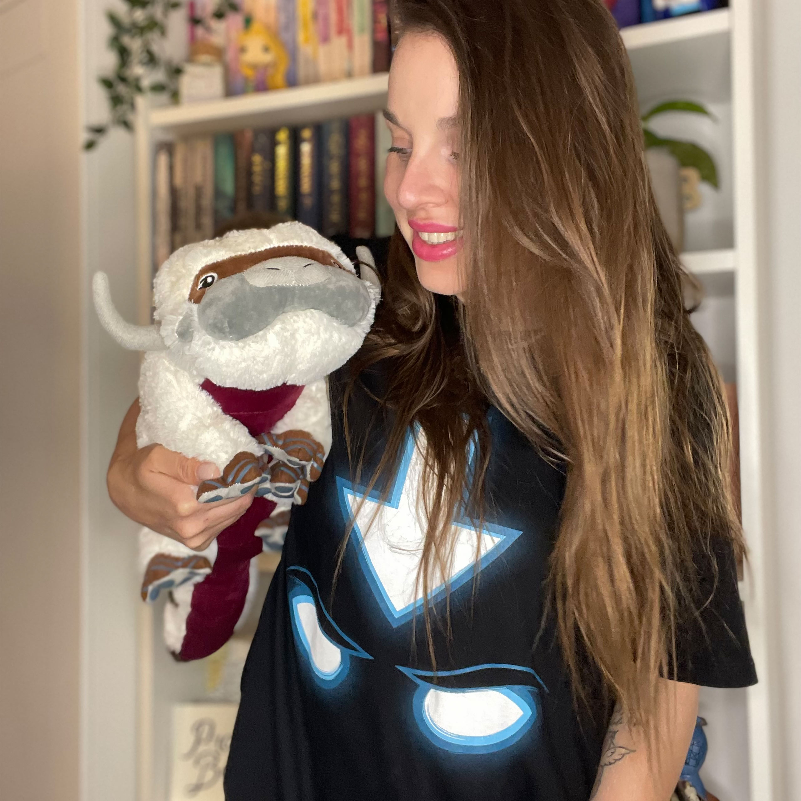 Spirit T-shirt voor Avatar Aang Fans Zwart