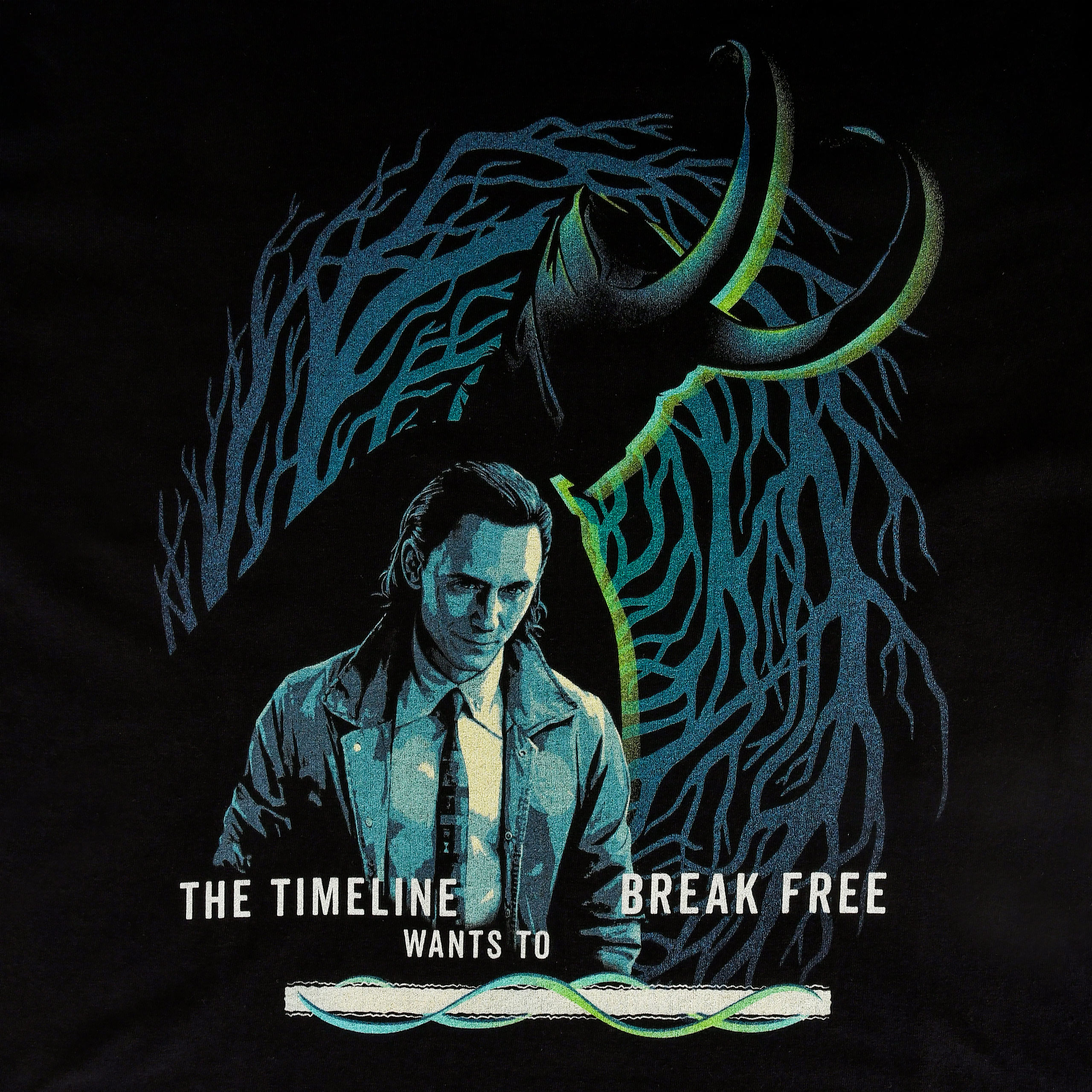 Loki - T-shirt Break Free noir