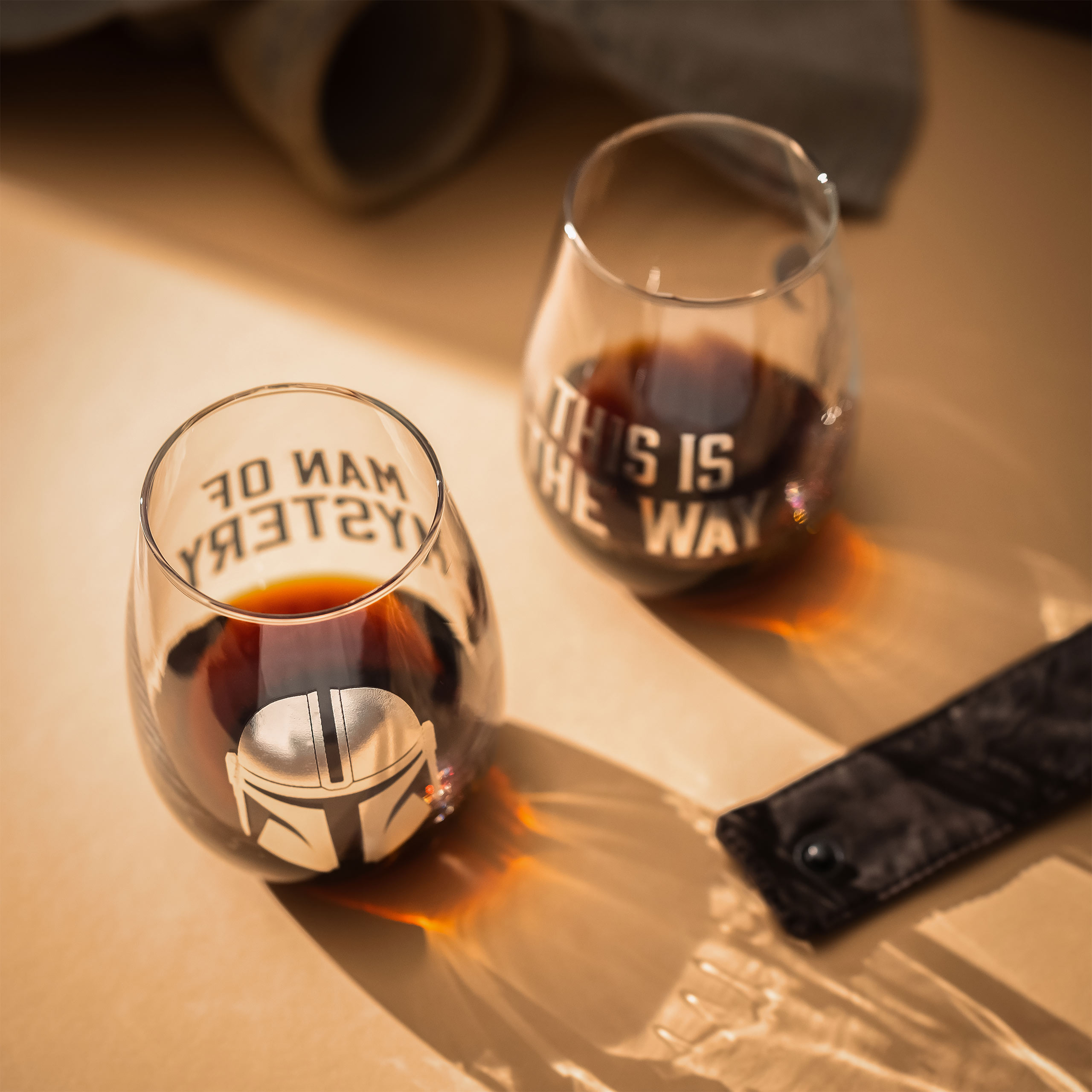 Mandalorian Glasses 2-Piece Set - Star Wars The Mandalorian