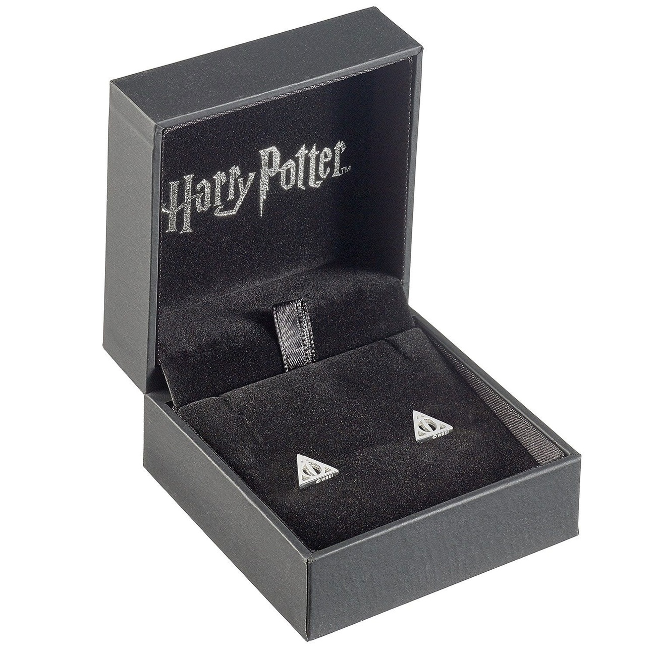 Harry Potter Orecchini Doni della Morte (argento sterling)