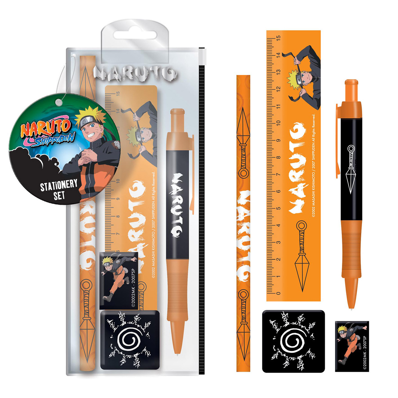 Naruto Shippuden - Naruto Uzumaki Writing Set