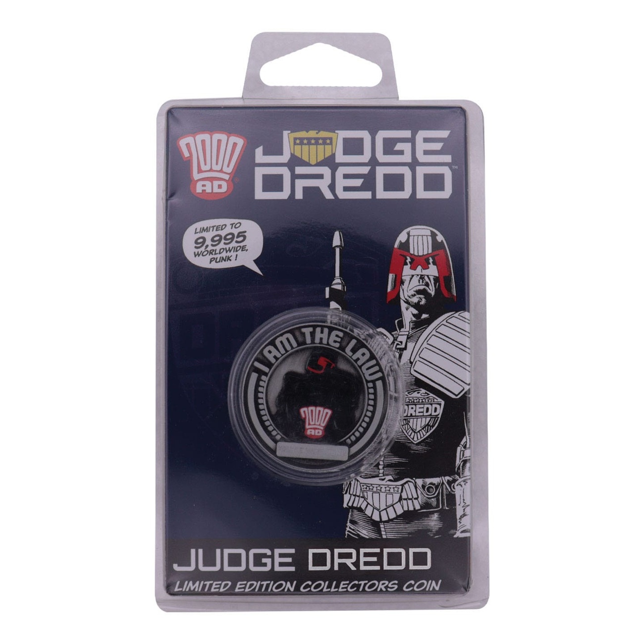 2000 AD Sammelmünze Judge Dredd Mega-City One Limited Edition
