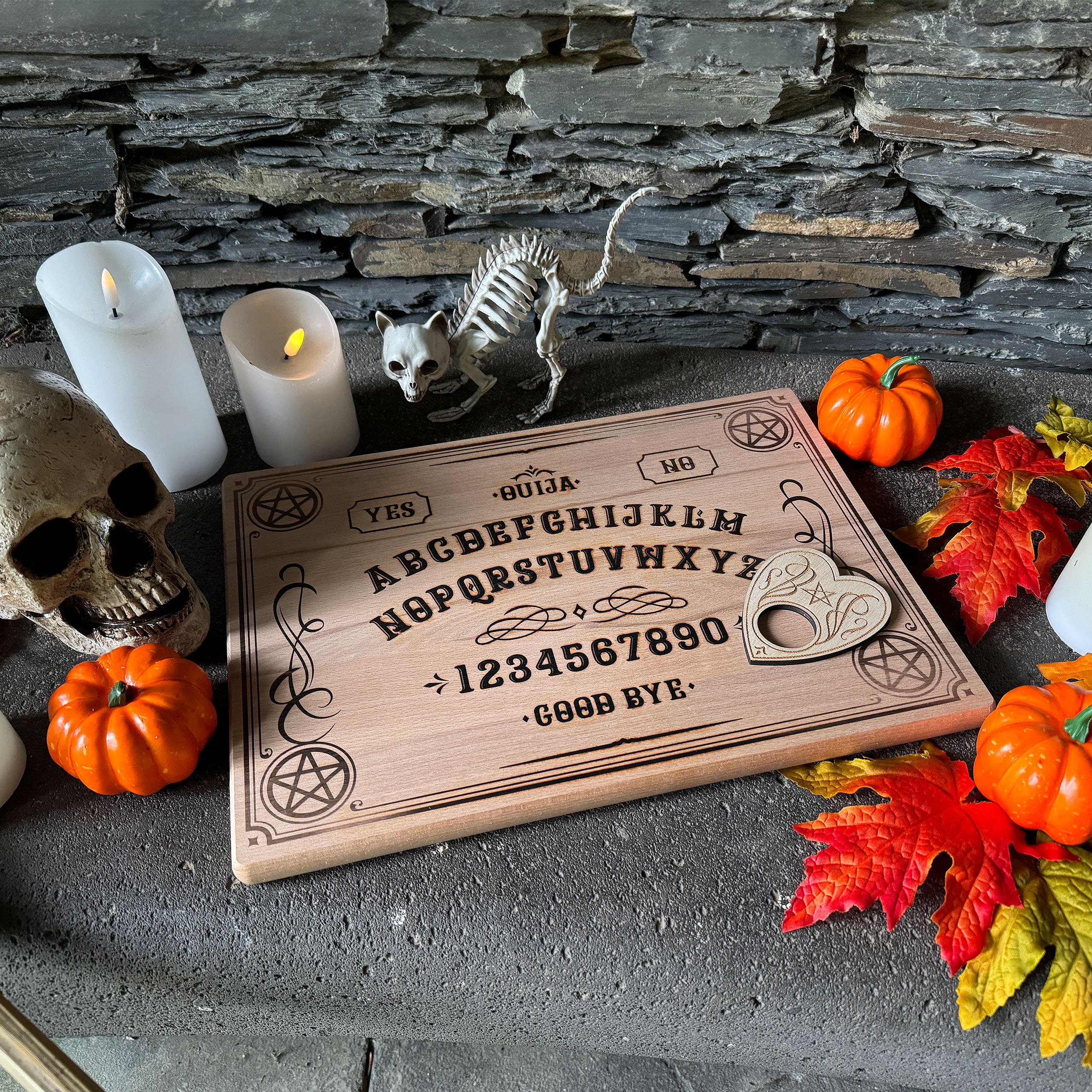 Tavola Ouija in faggio per fan di Supernatural