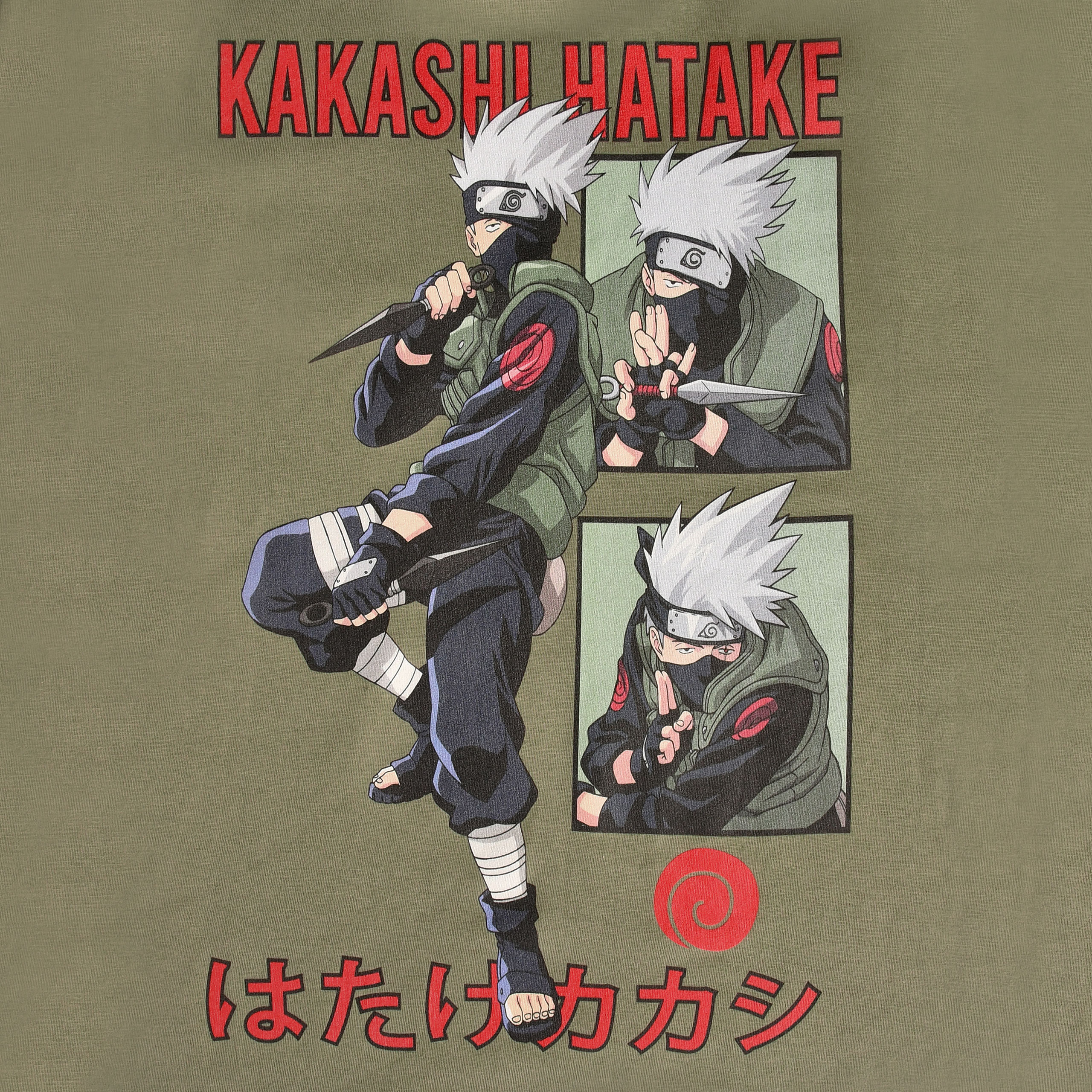 Naruto - Kakashi Hatake T-Shirt grün