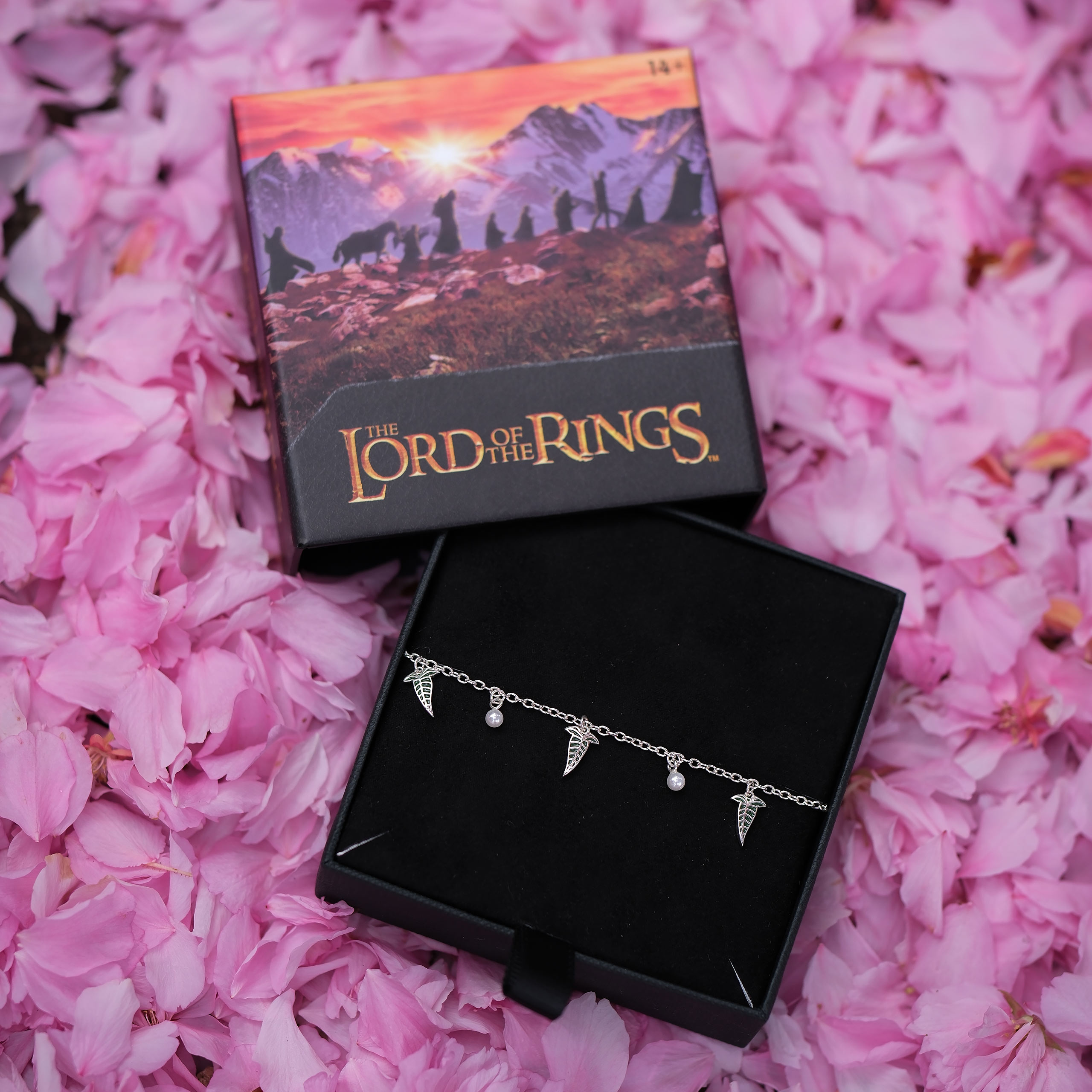 Elven Leaf Bracelet 925 Sterling Silver - The Lord of the Rings