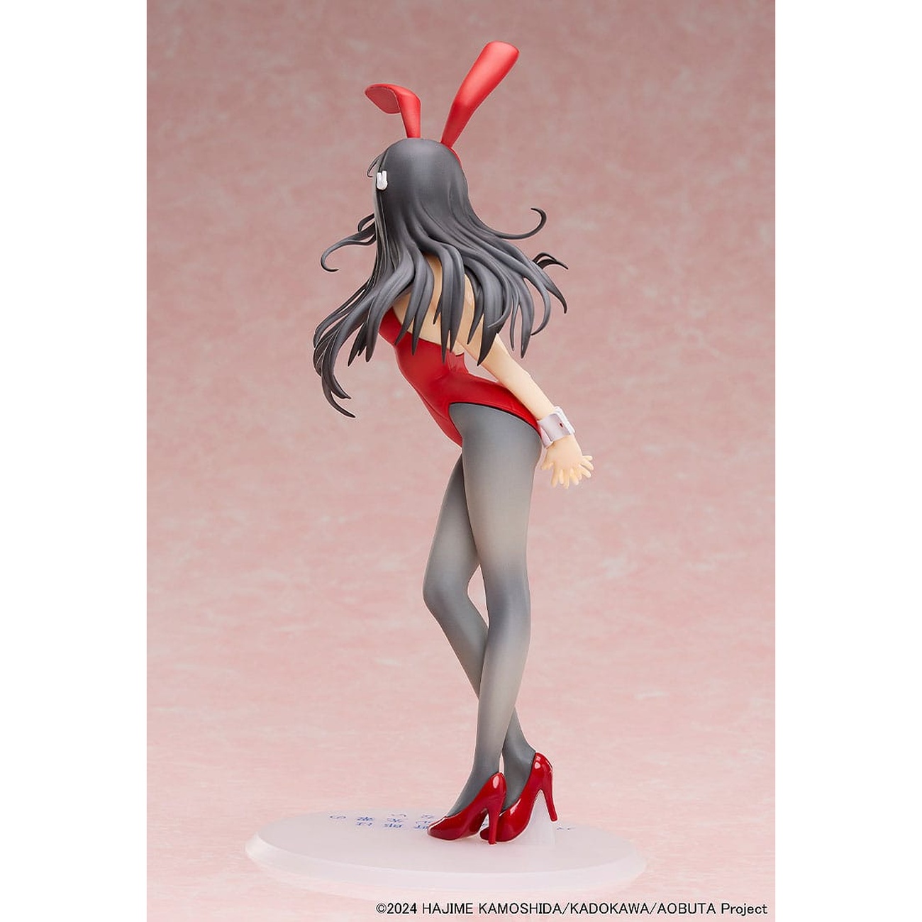 Rascal Does Not Dream of Bunny Girl Senpai Estatua 1/7 Mai Sakurajima Versión Bunny Girl Roja 27 cm