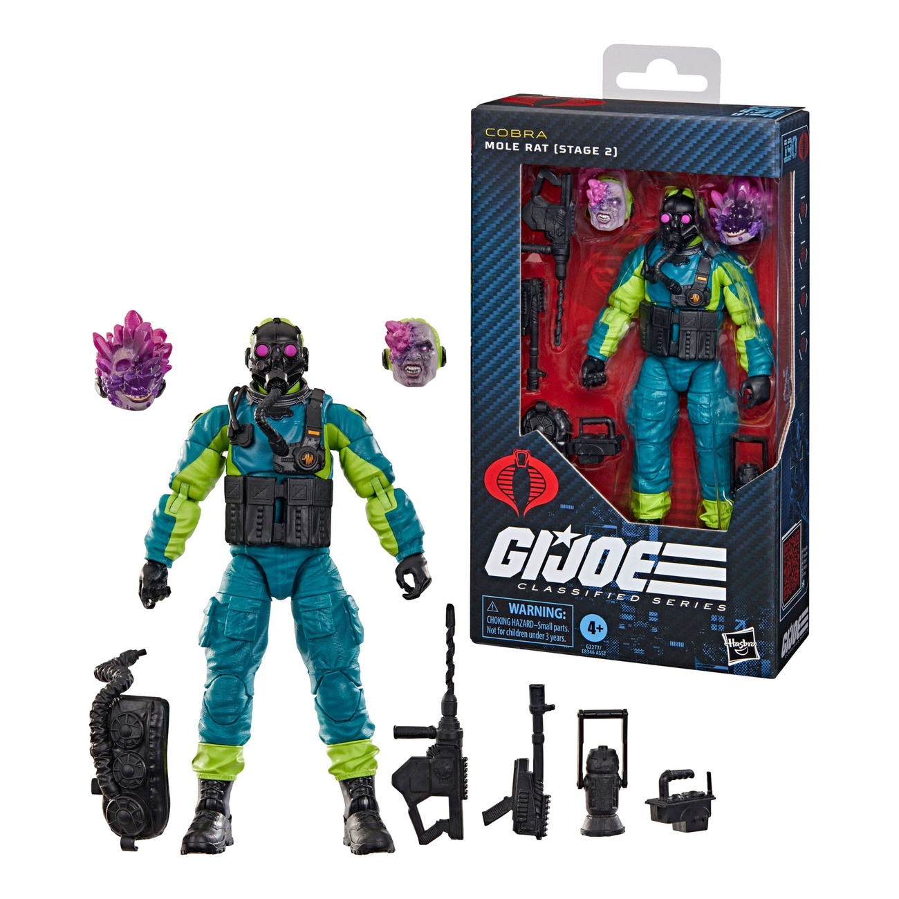 G.I. Joe Classified Series Actionfigur Mole Rat (Stage 2) 15 cm