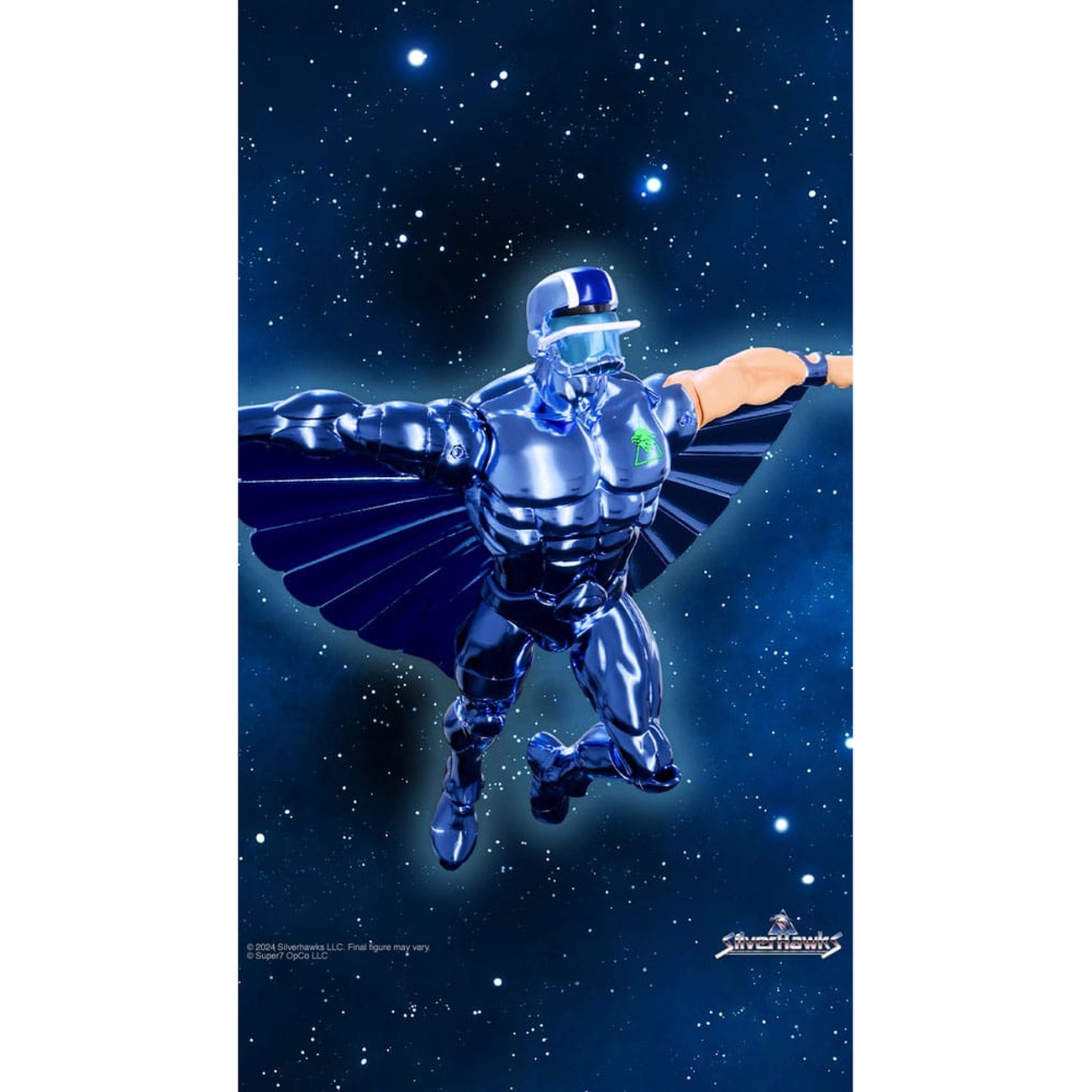 SilverHawks Ultimates Action figure Steelwill (Toy Version Vac Metal) 18 cm