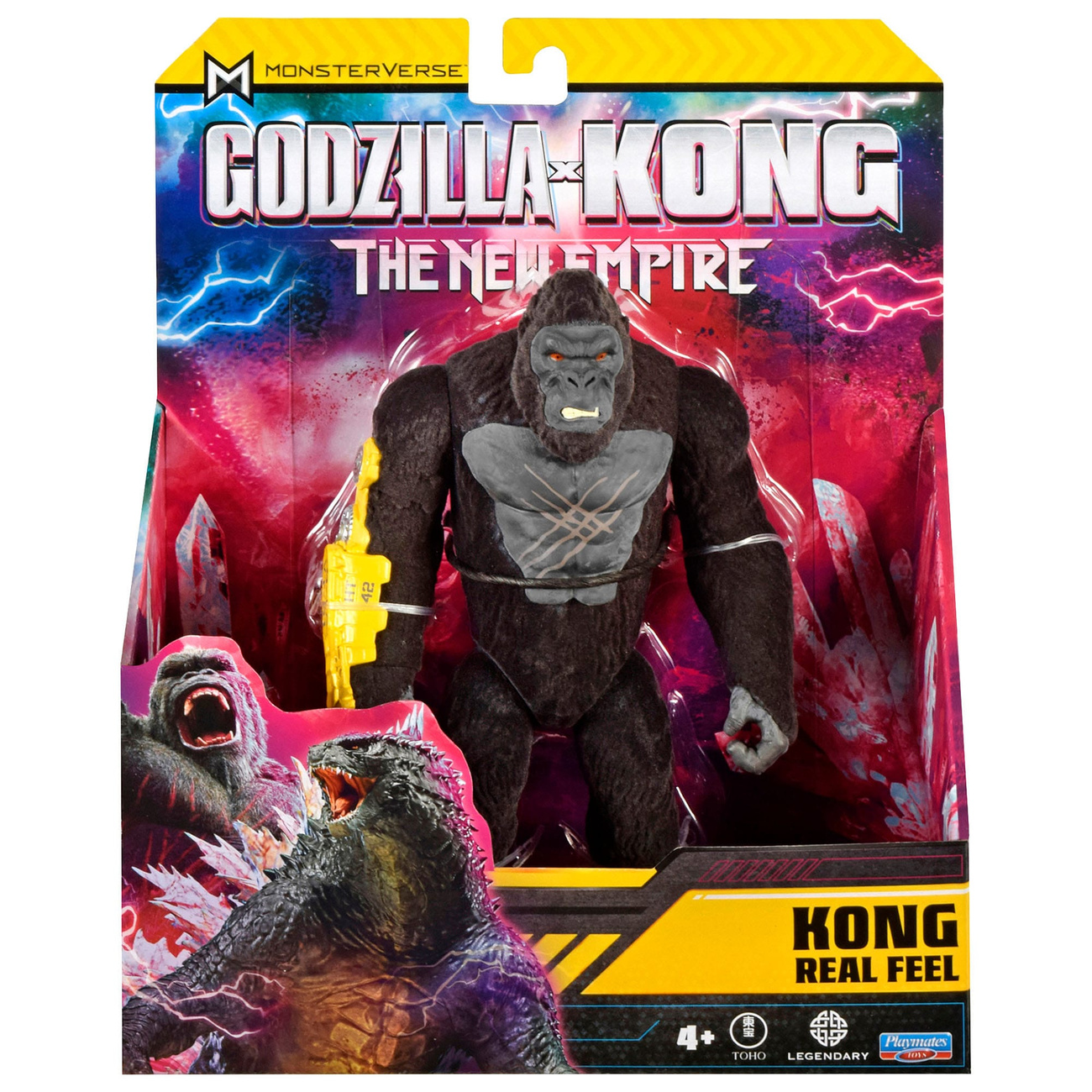 Godzilla x Kong: The New Empire Actionfigur Kong Real Feel