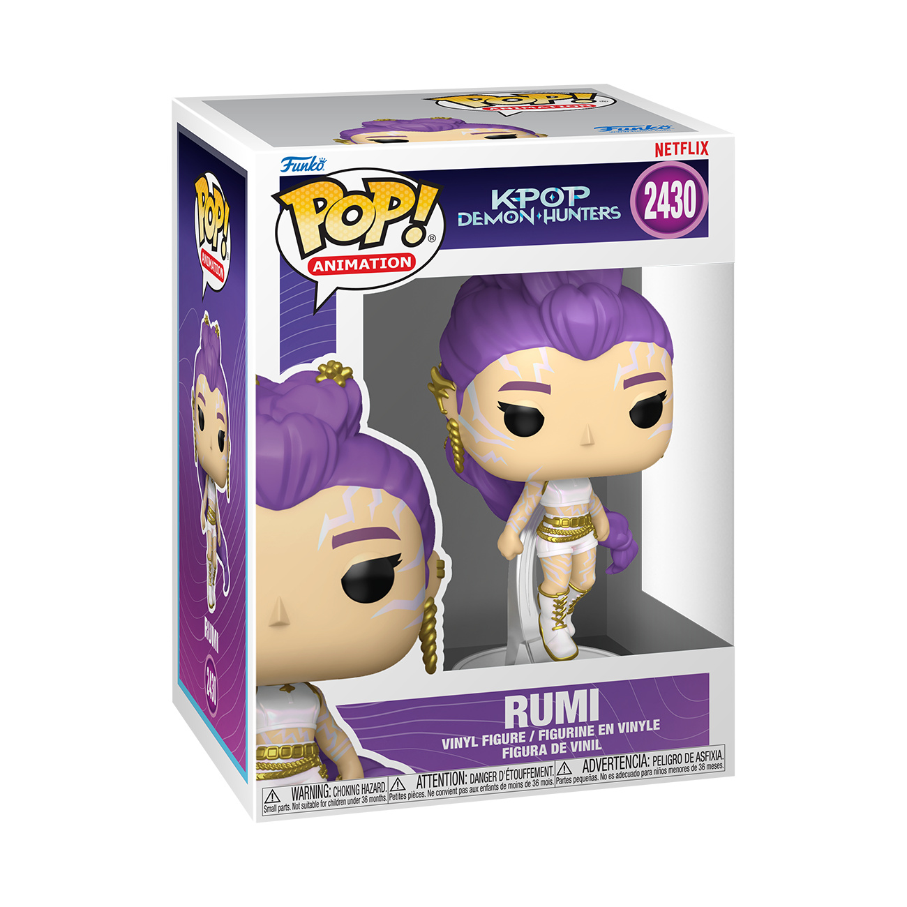 KPop Demon Hunters – Rumi (What It Sounds Like) figurine Funko Pop!