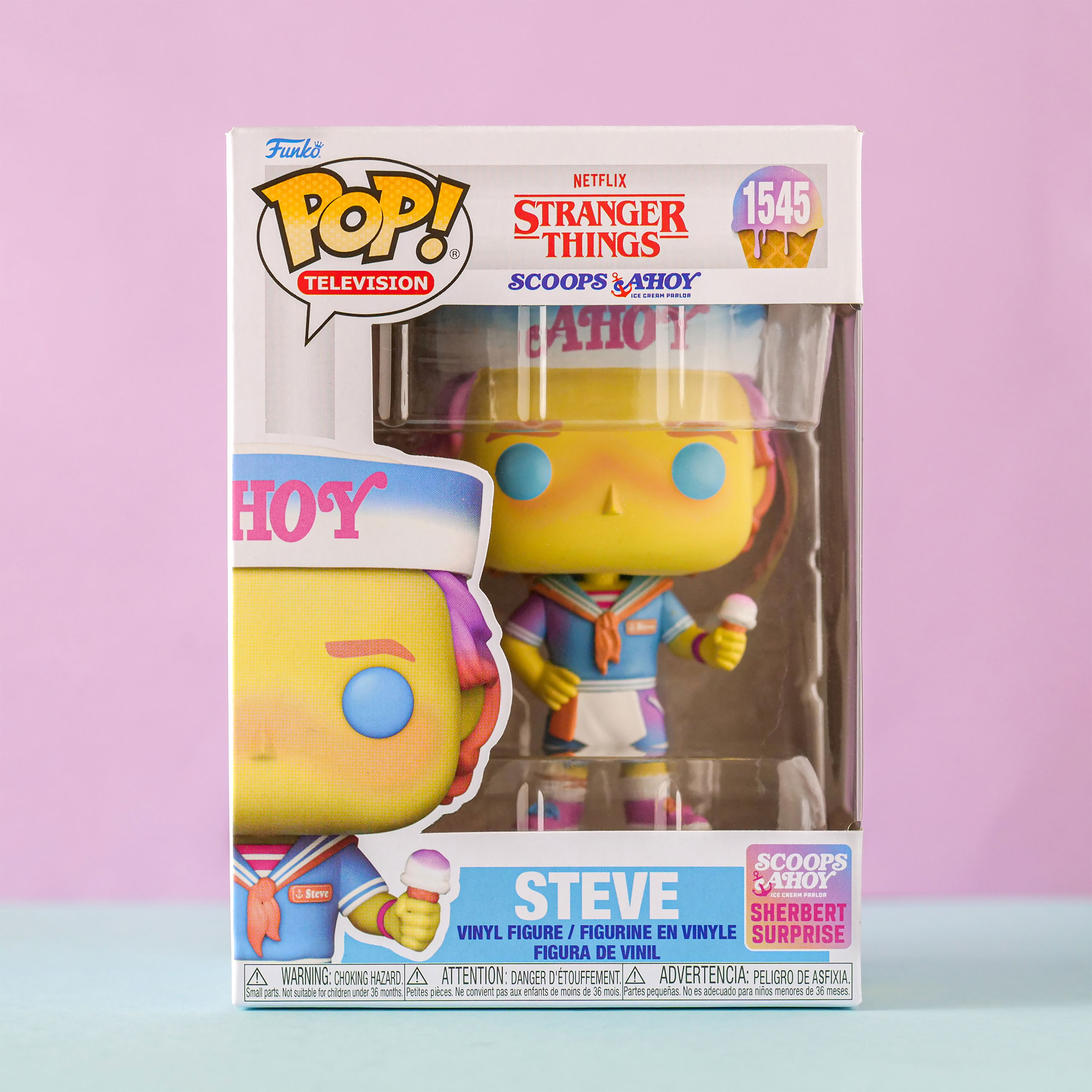 Stranger Things - Steve (Scoops Ahoy) Figura Funko Pop