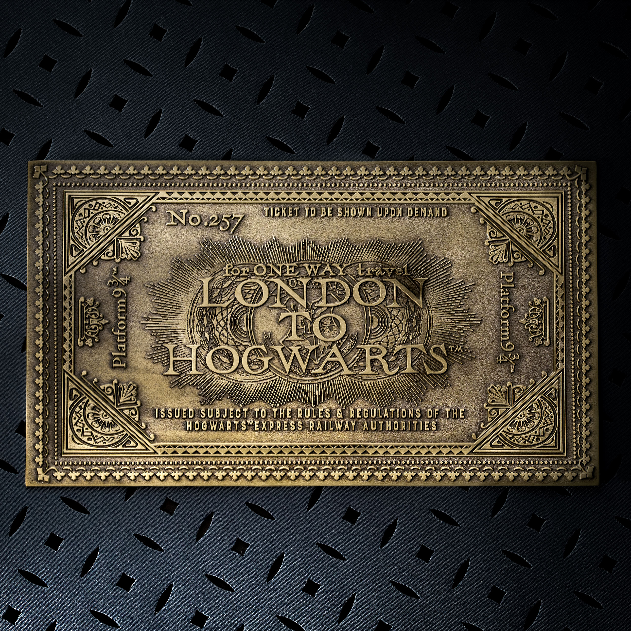 Harry Potter - Hogwarts Express Antique Ticket Replica Limited