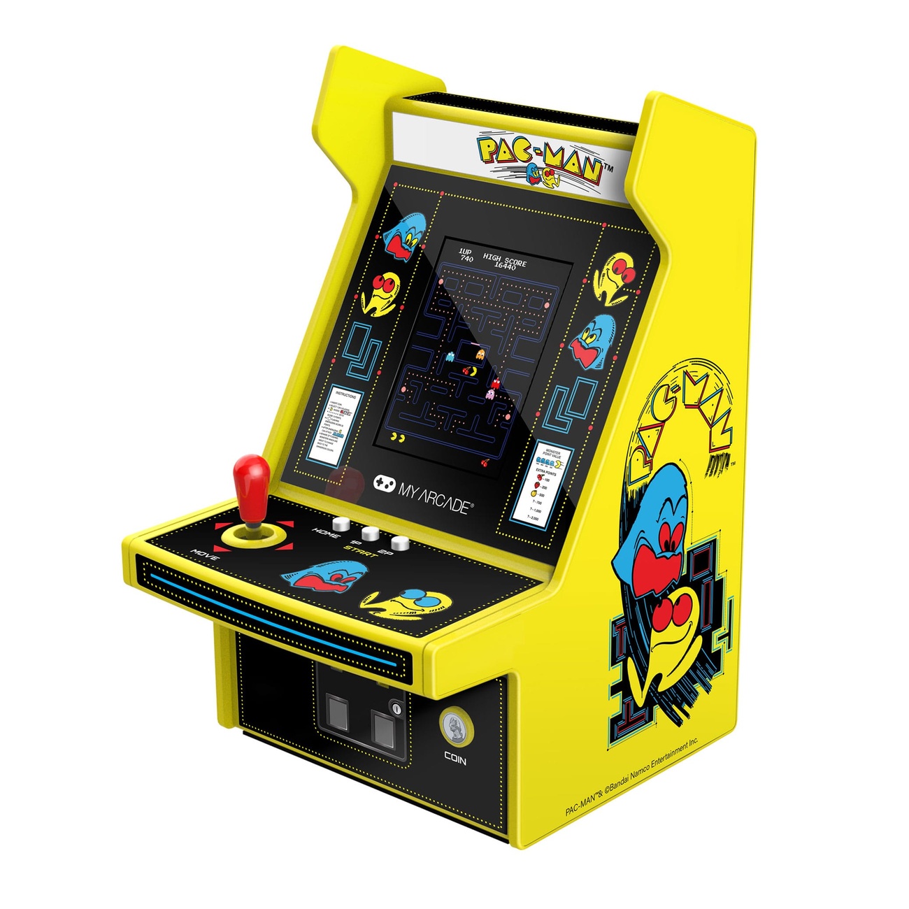 Lilo Pacman Pac-Man Portable Console Retro Arcade Micro Player Pro | Elbenwald