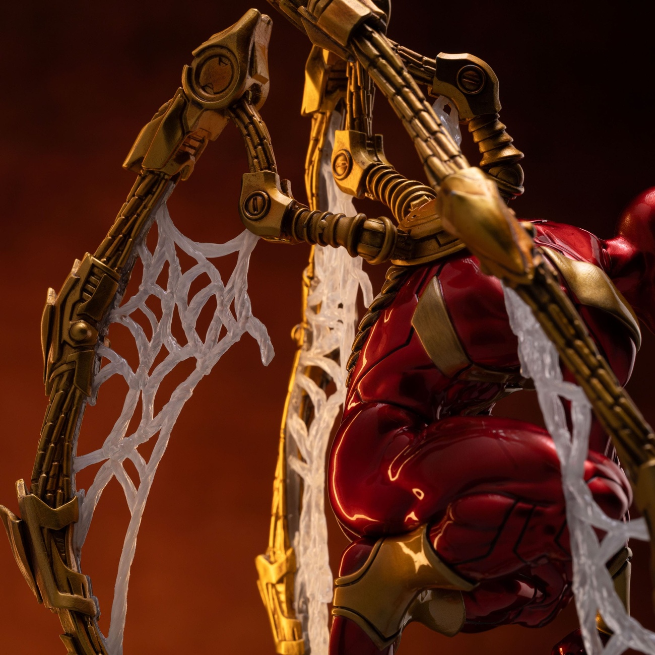 Marvel Art Scale Deluxe Statue 1/10 Spider-man Iron Armor Comics (CCXP Exclusive 2024) 24 cm