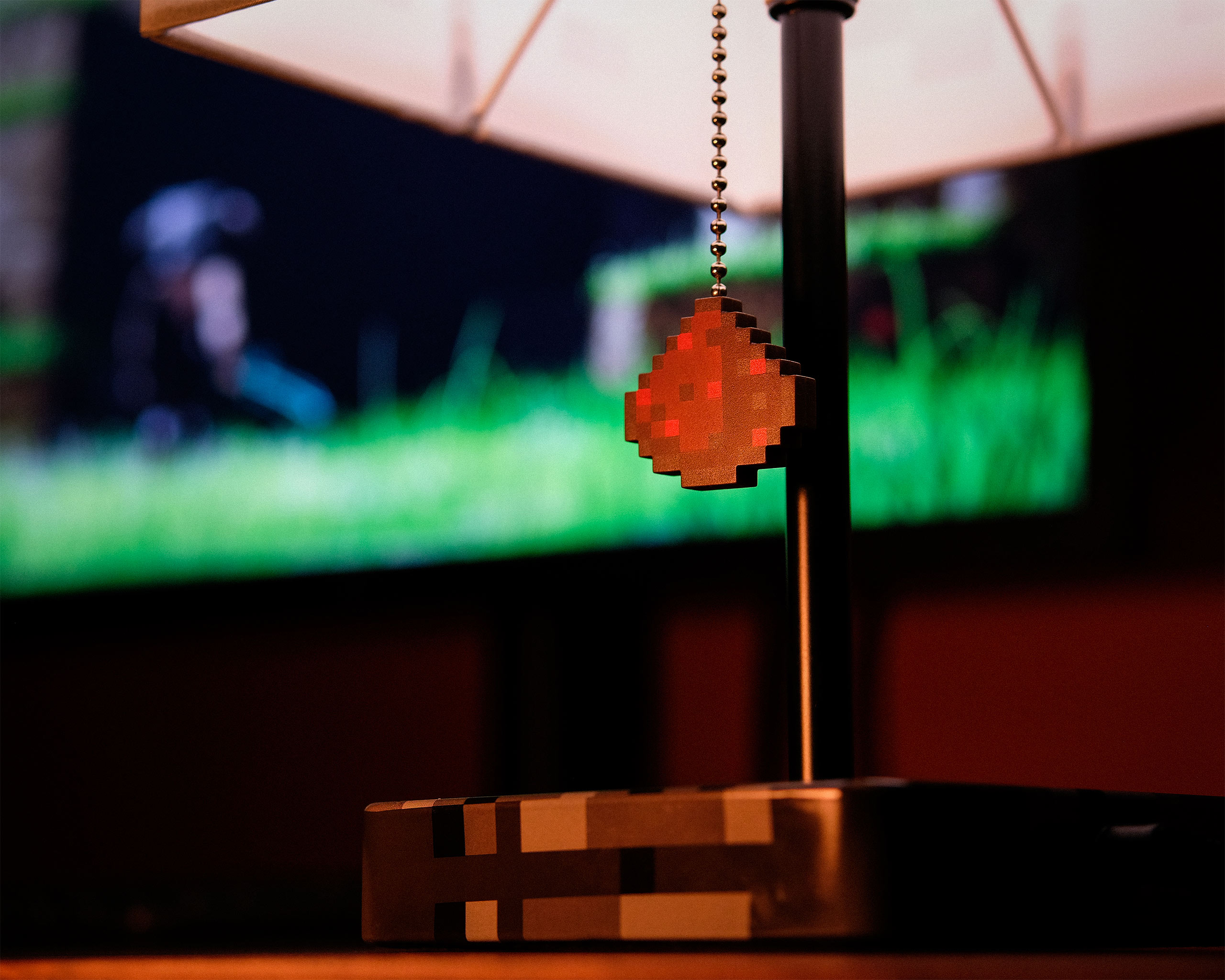 Minecraft - Lampe de table Bloc de Redstone